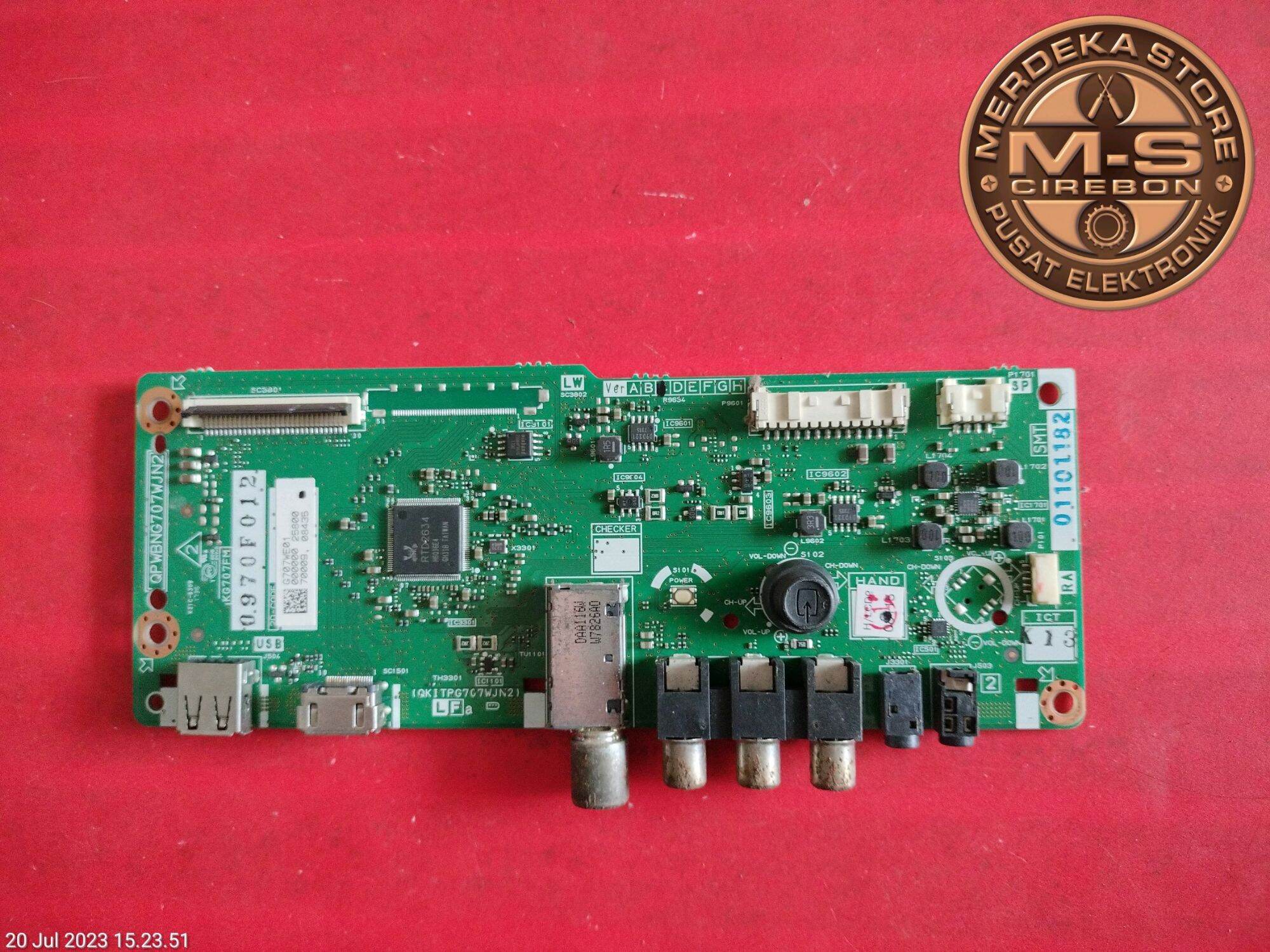 Mb Mainboard Module Mesin Tv Sharp Lc Le Lazada Indonesia