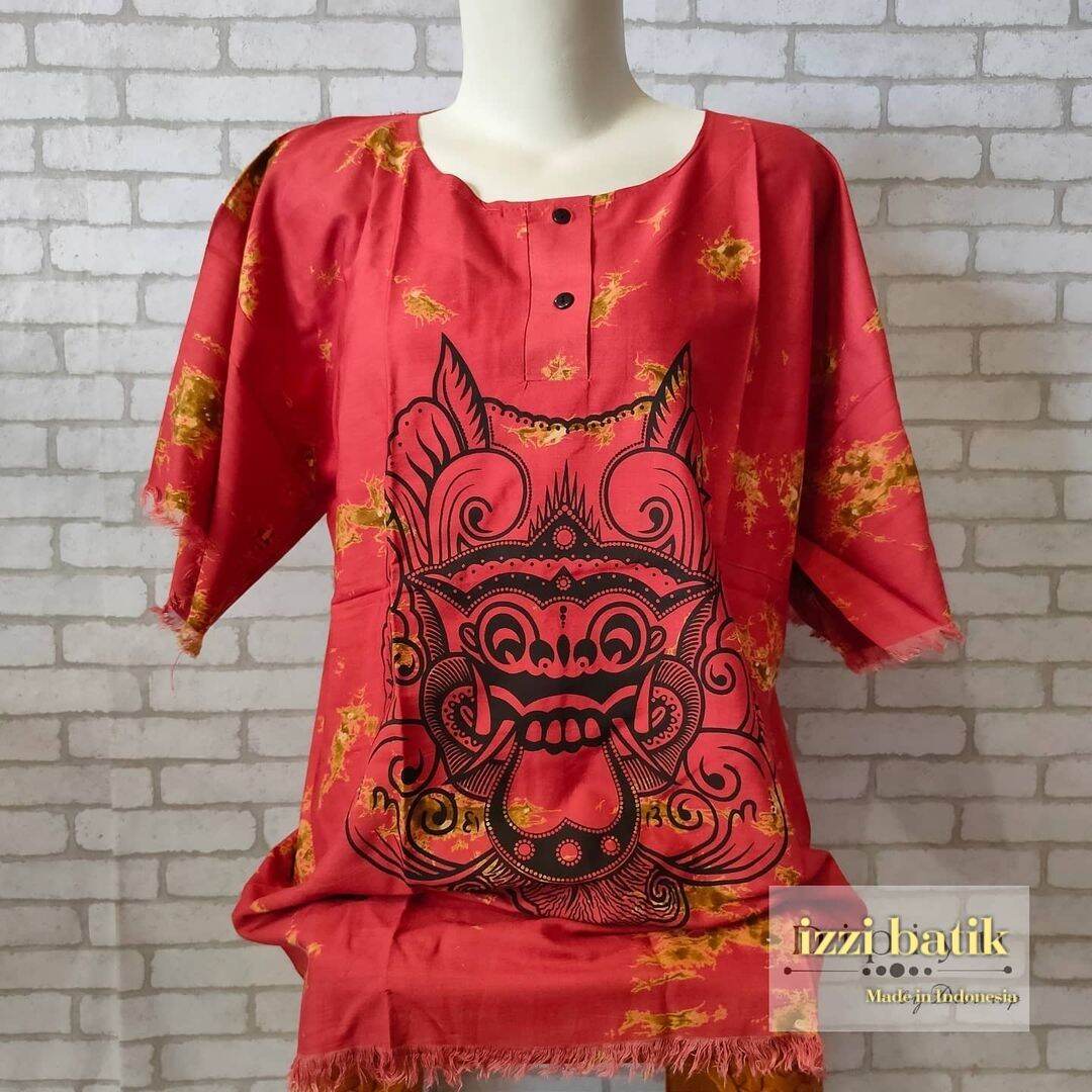 Baju Barong Jumbo Kg Muat Kaos Barong Bali Super Besar Xxl Kaos