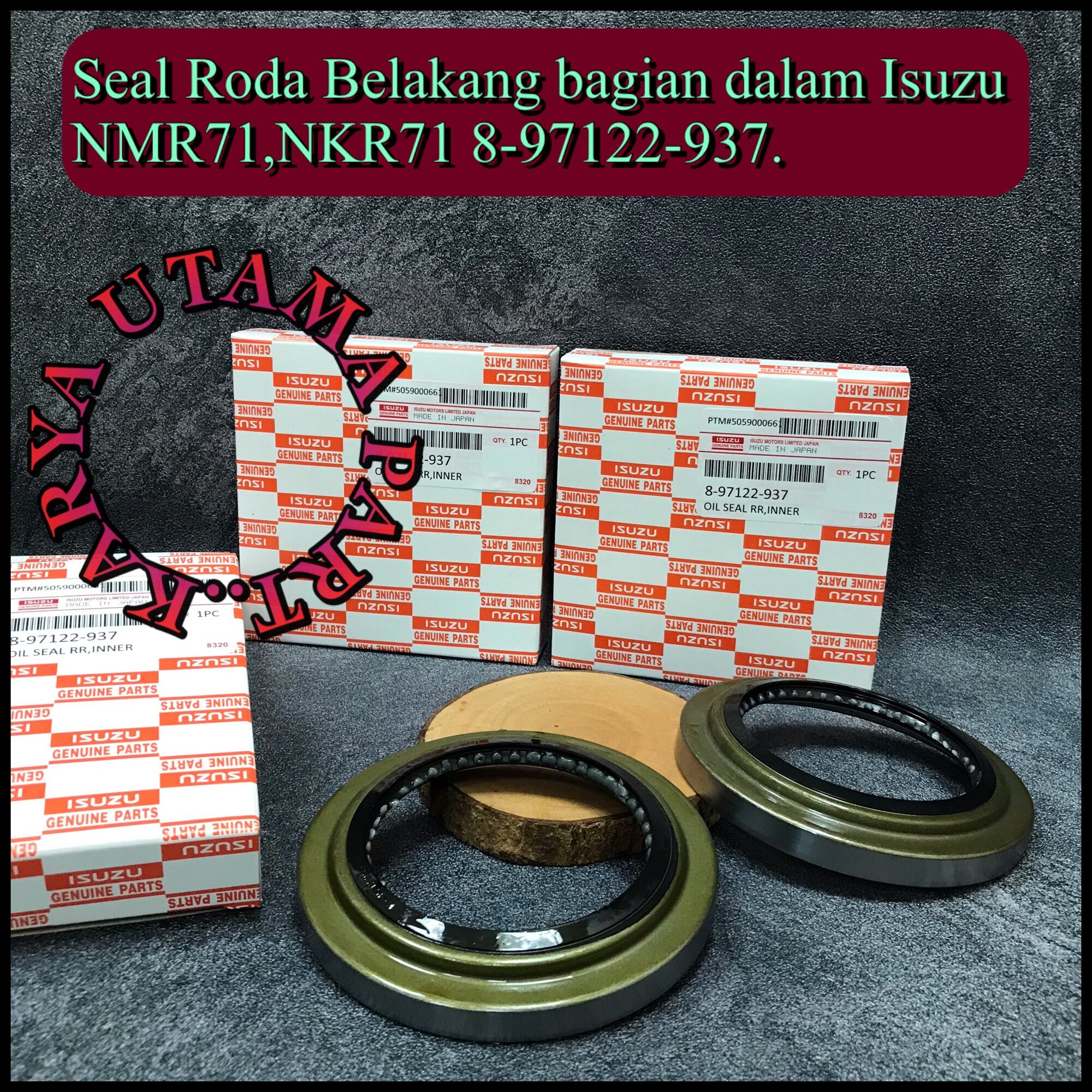 Seal Roda Belakang Bagian Dalam Isuzu Nmr Nkr Lazada