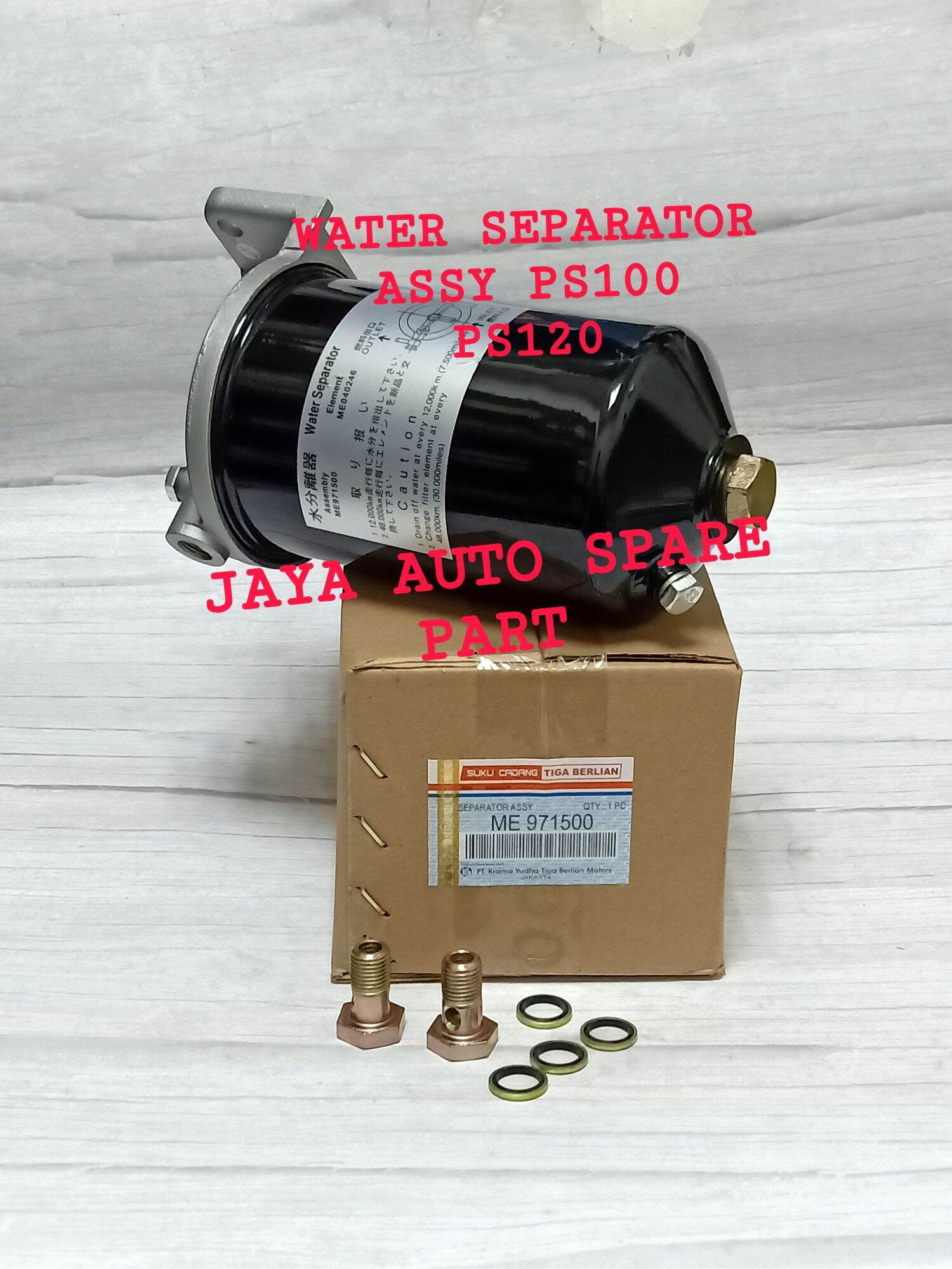 WATER SEPARATOR ASSY SARINGAN SOLAR PS100 PS120 TABUNG SOLAR BAWAH PS