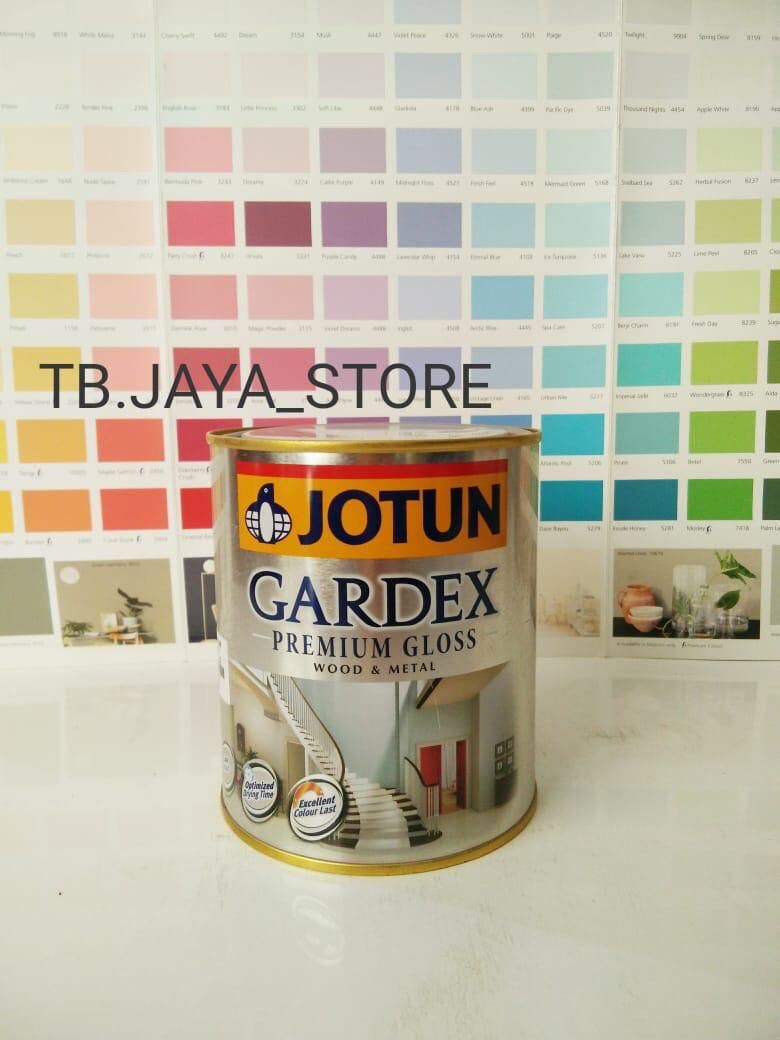 Cat Jotun Kayu Besi Gardex Premium L Ice Poppy Lazada Indonesia