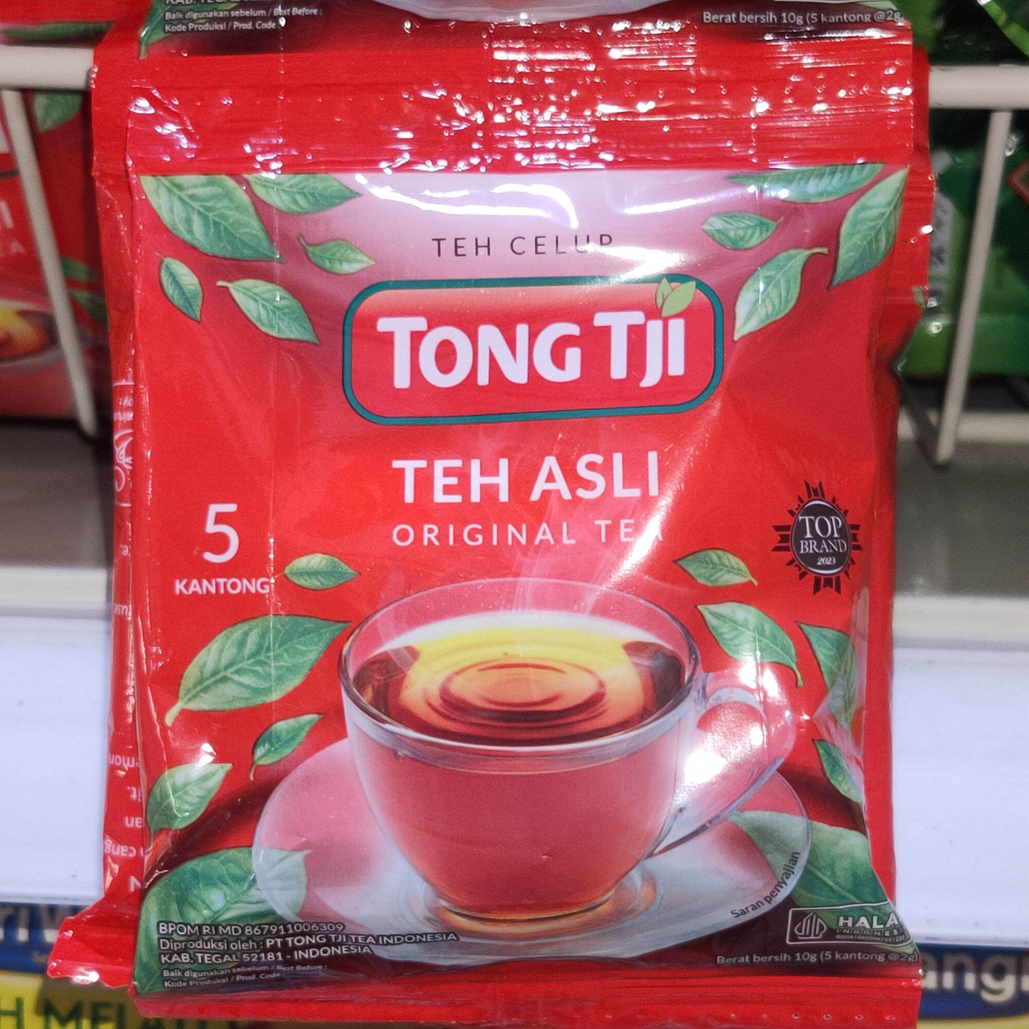 Teh Celup Tong Tji Original 1 Renceng Isi 10 Sachet Lazada Indonesia