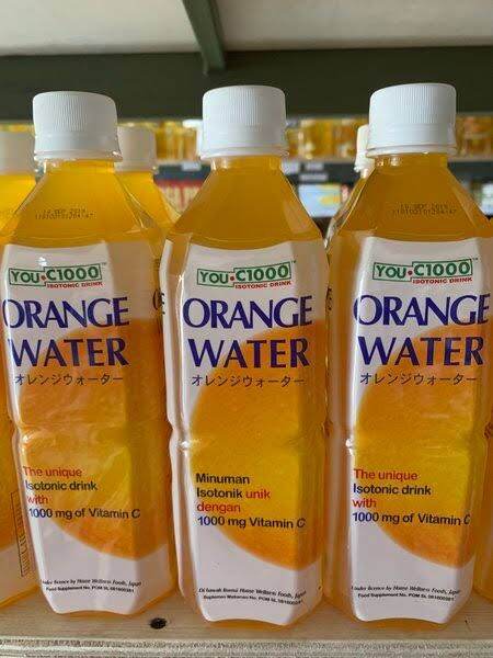 YOU C 1000 ORANGE WATER 500ML 1 DUS ISI 24BTL Lazada Indonesia