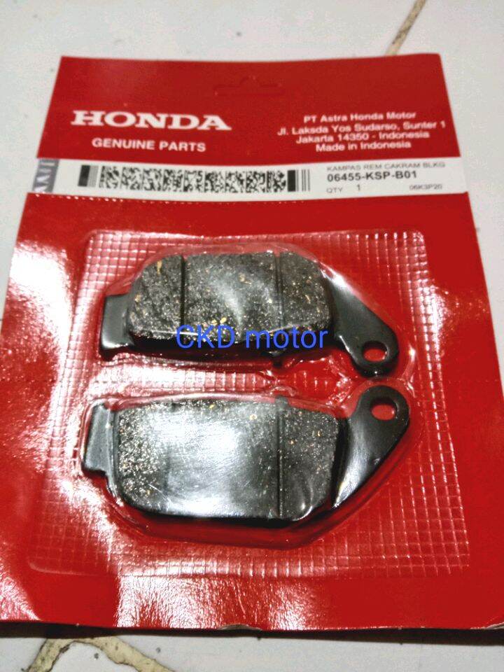 DISPAD DISPAT ATAU KAMPAS REM BELAKANG HONDA CRF 150 L MEGA PRO NEW