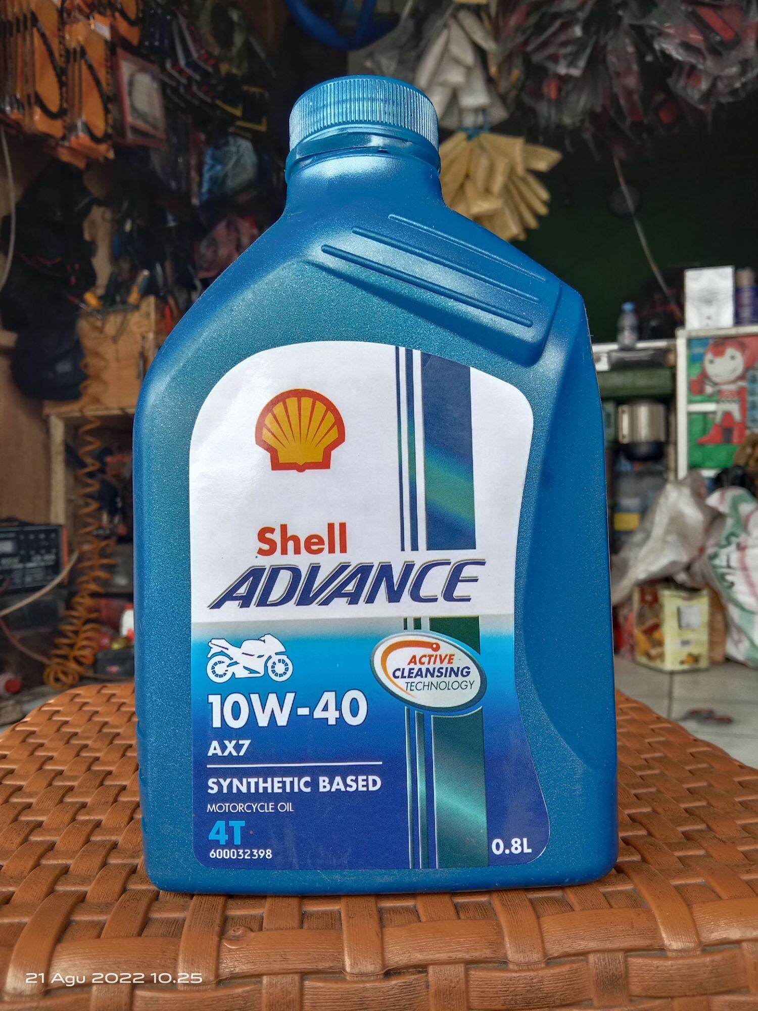 Oli Shell Advance AX7 Matic 800 Ml Advance Scooter Oli Motor Matic