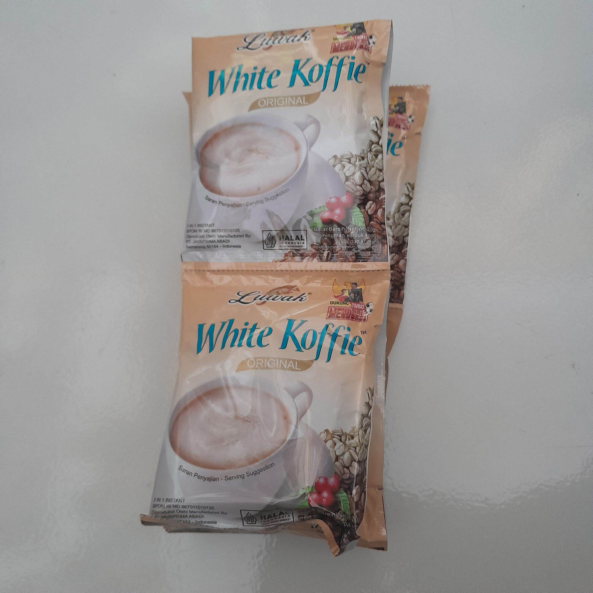 Luwak White Koffie Original Sachet Lazada Indonesia