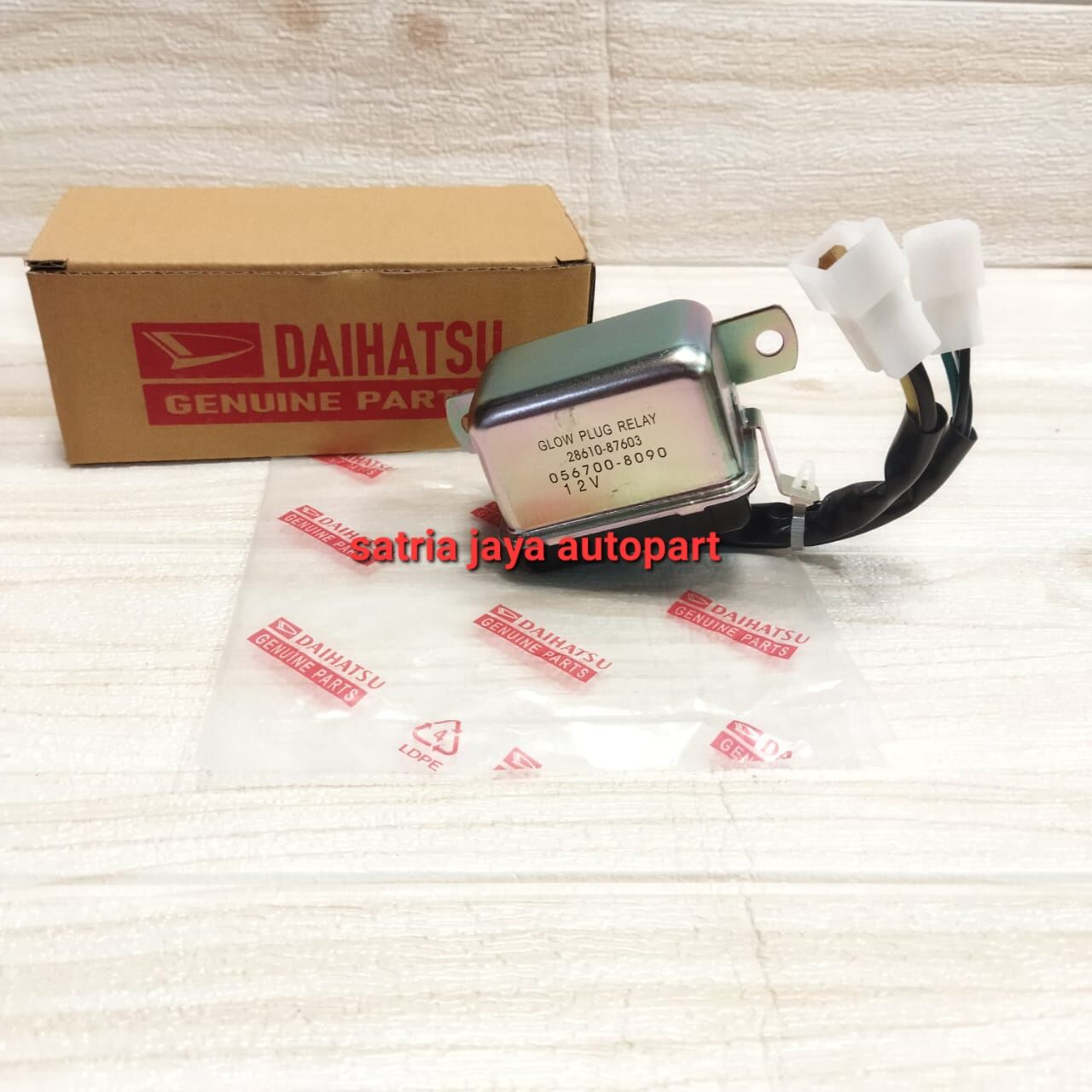 RELAY GLOW PLUG F70 RELAY PEMANAS DAIHATSU TAFT GT F70 HILINE Tipe A