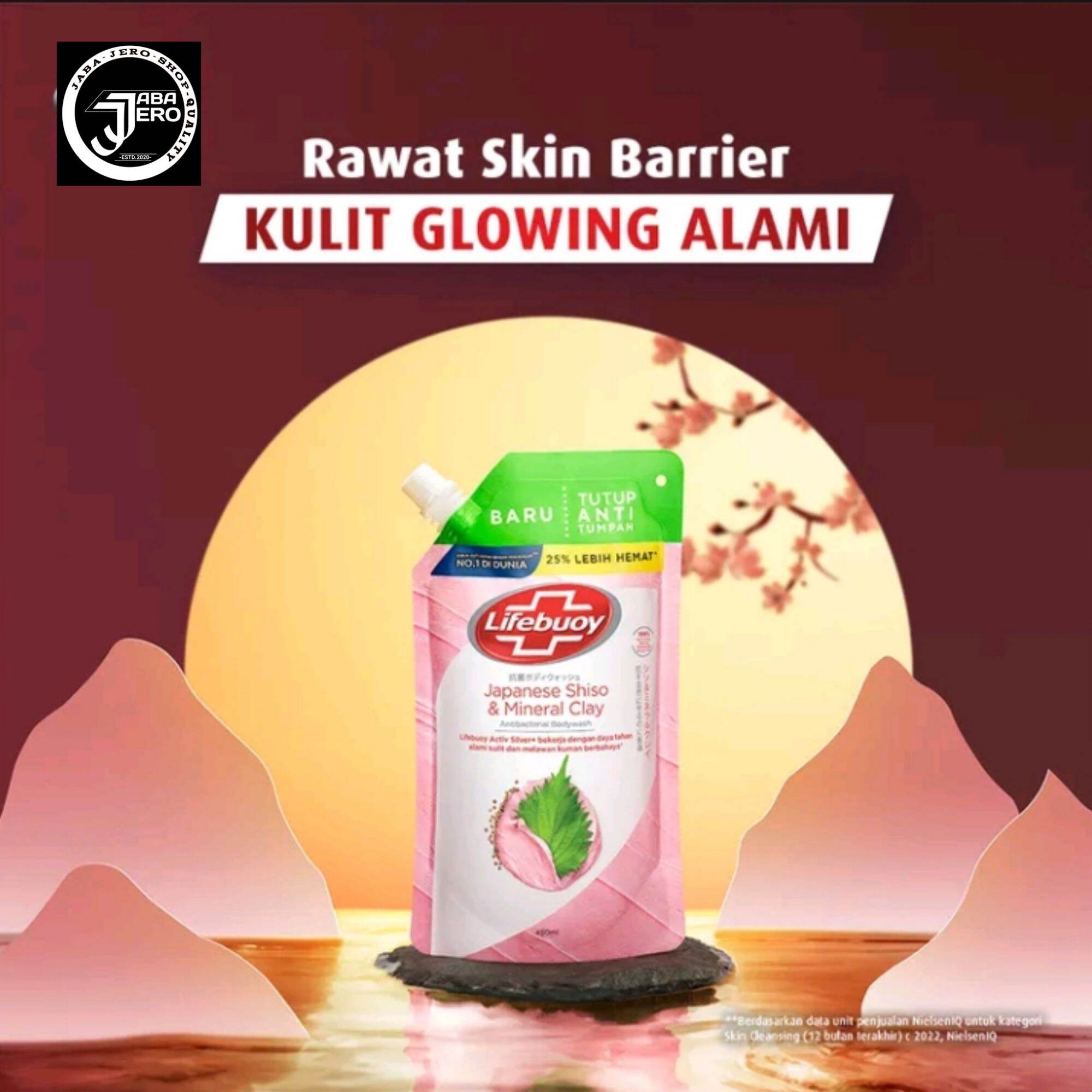 Dettol Body Wash Ml Refill Sabun Mandi Cair Anti Bakteri Lawan