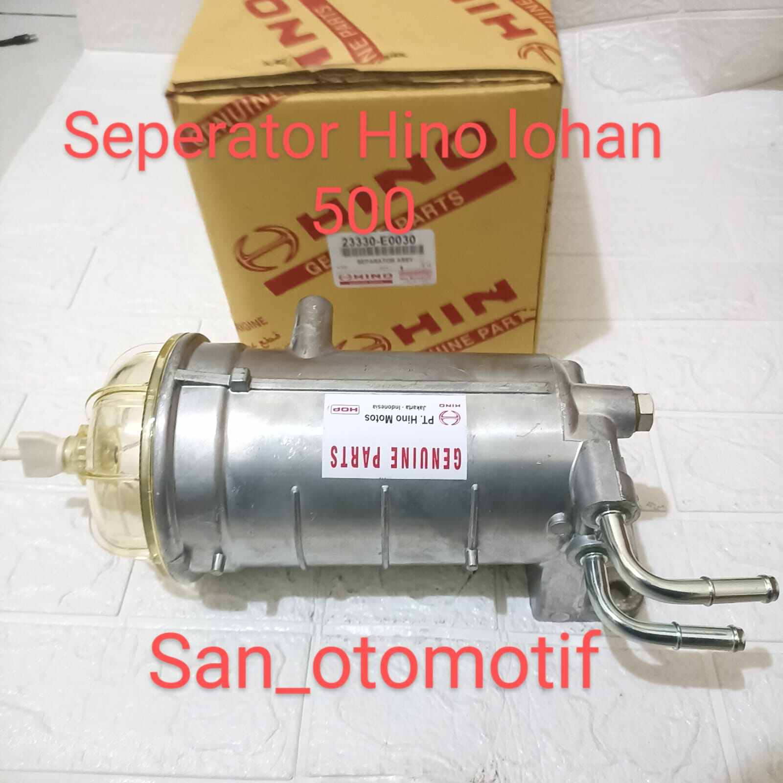 Rumah Filter Solar Bawah Hntc Separator Hino Lohan E