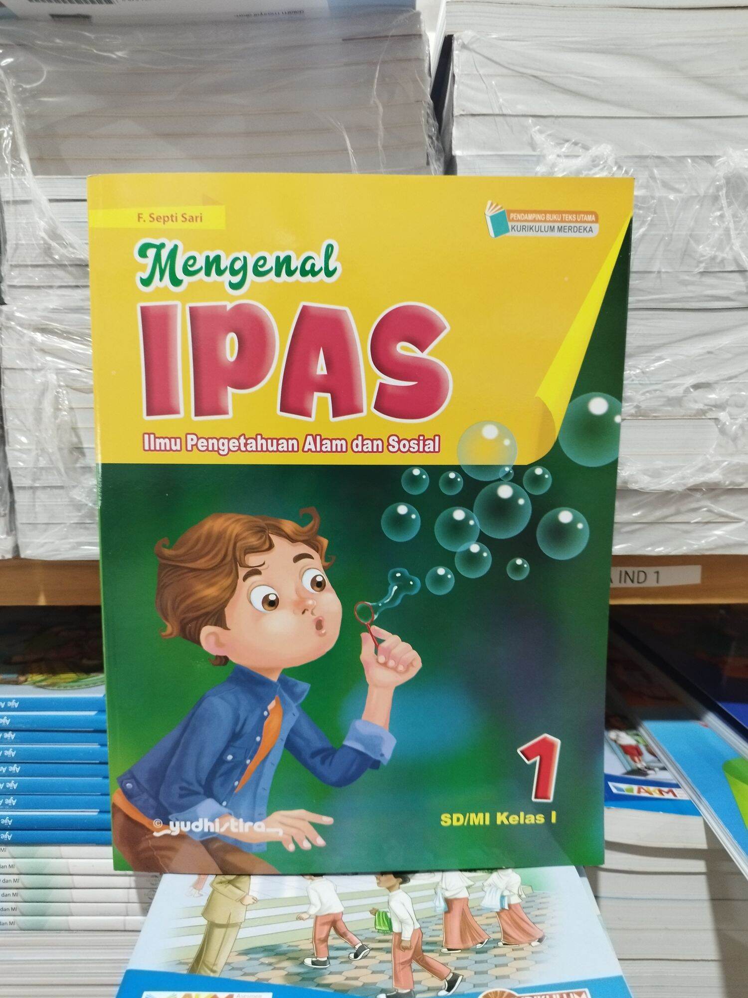 Buku Pelajaran Mengenal IPAS Sd Mi Kelas 1 2 Kurikulum Merdeka