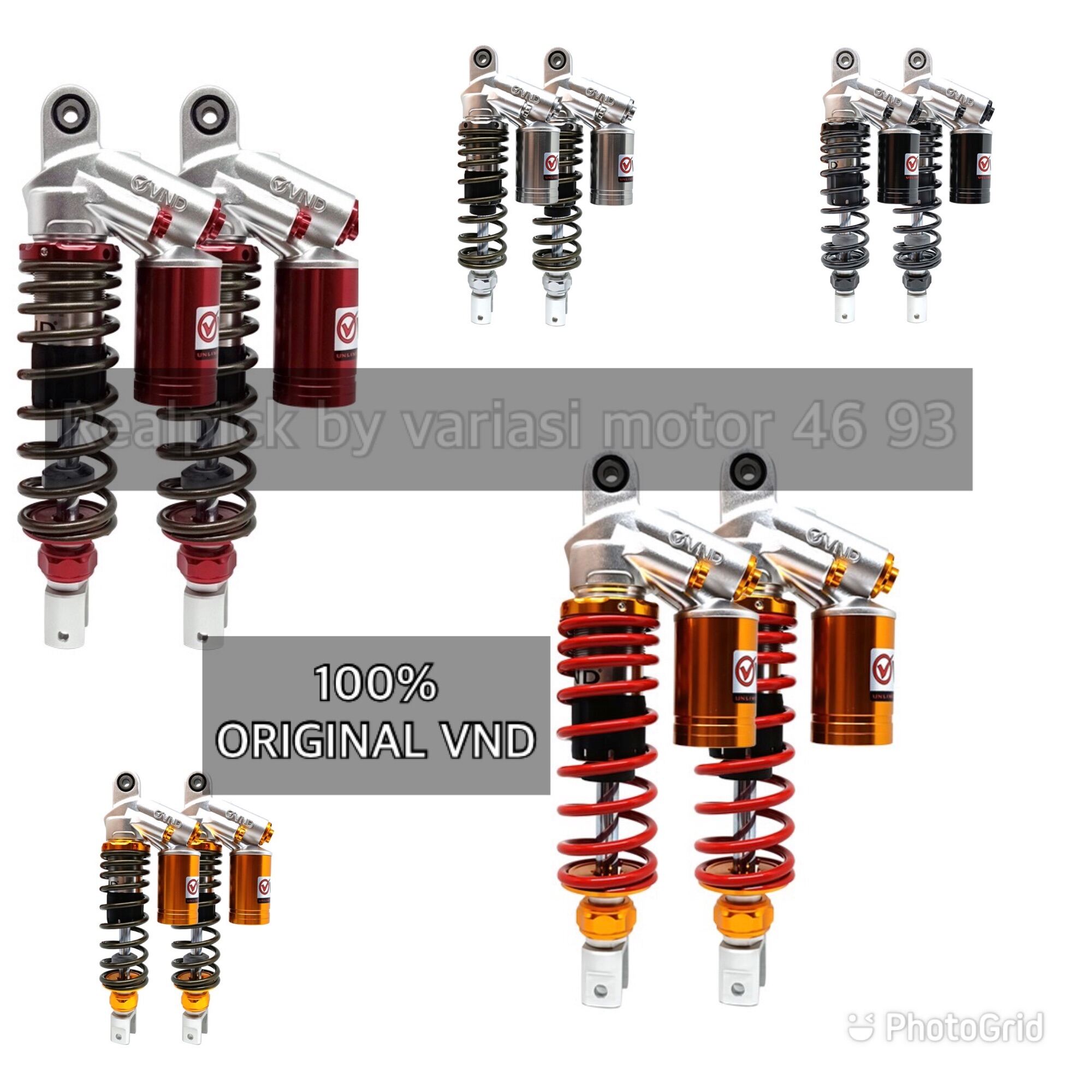 VND Shockbreaker Tabung Atas AK 111 B1 305mm Aerox 155 All New Aerox