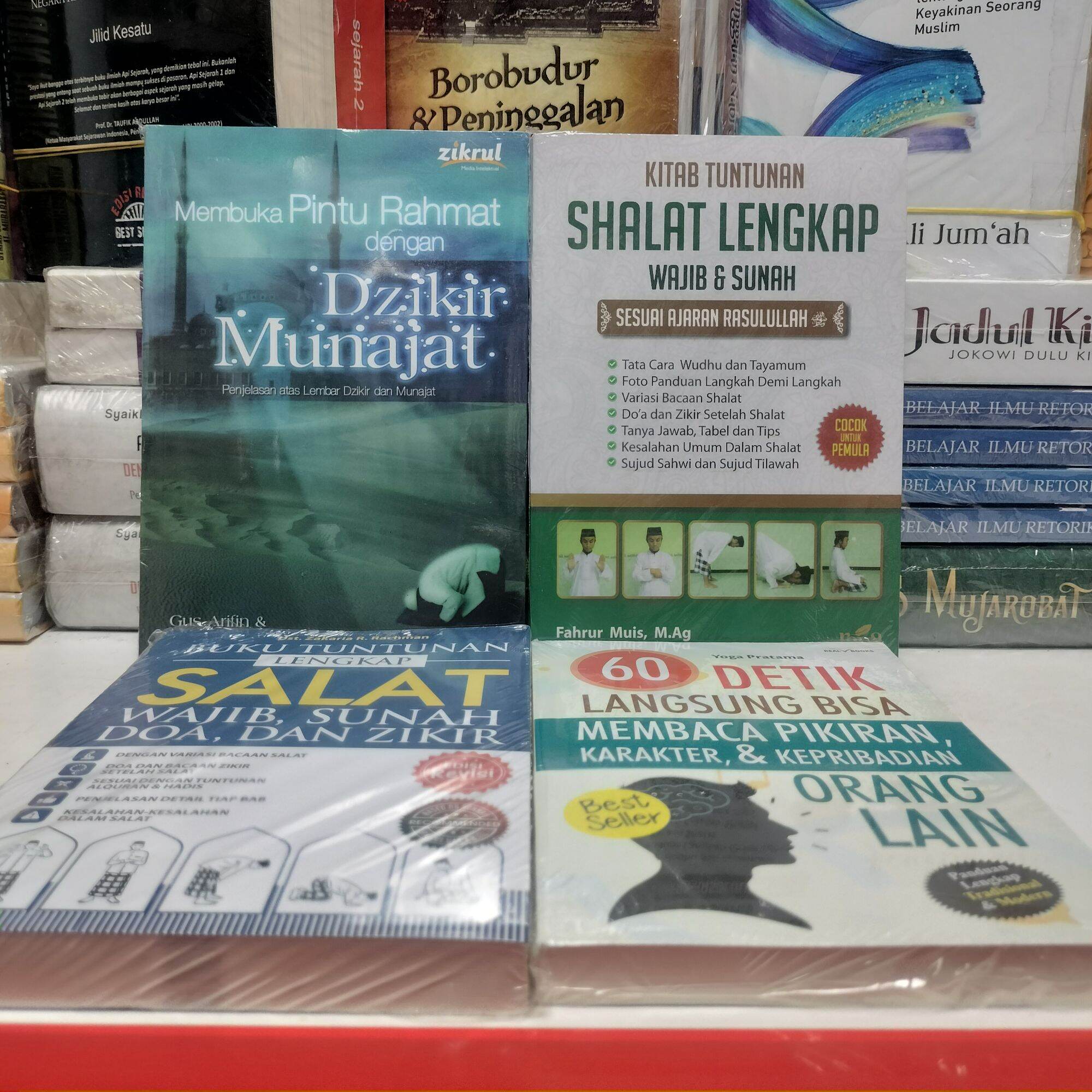 Paket Buku Dzikir Munajad Kitab Tuntunan Shalat Lengkap Buku