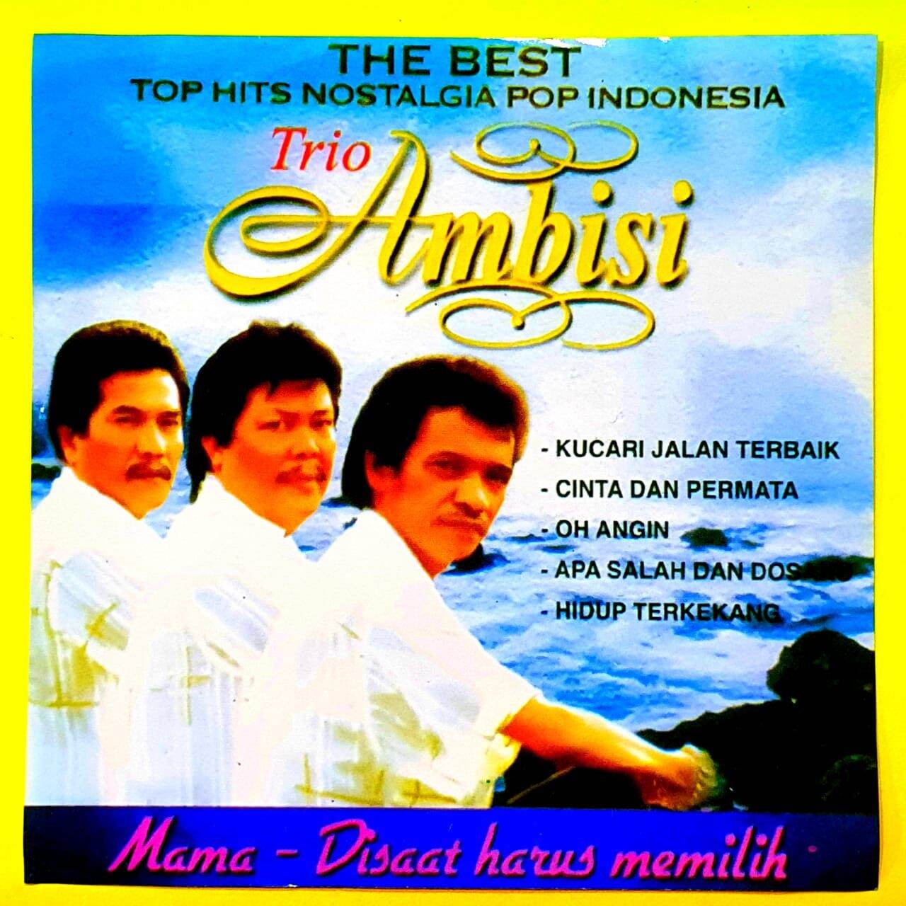 Kaset Cd Compact Disc Musik Audio Lagu Trio Ambisi Bisa Buat Di Audio