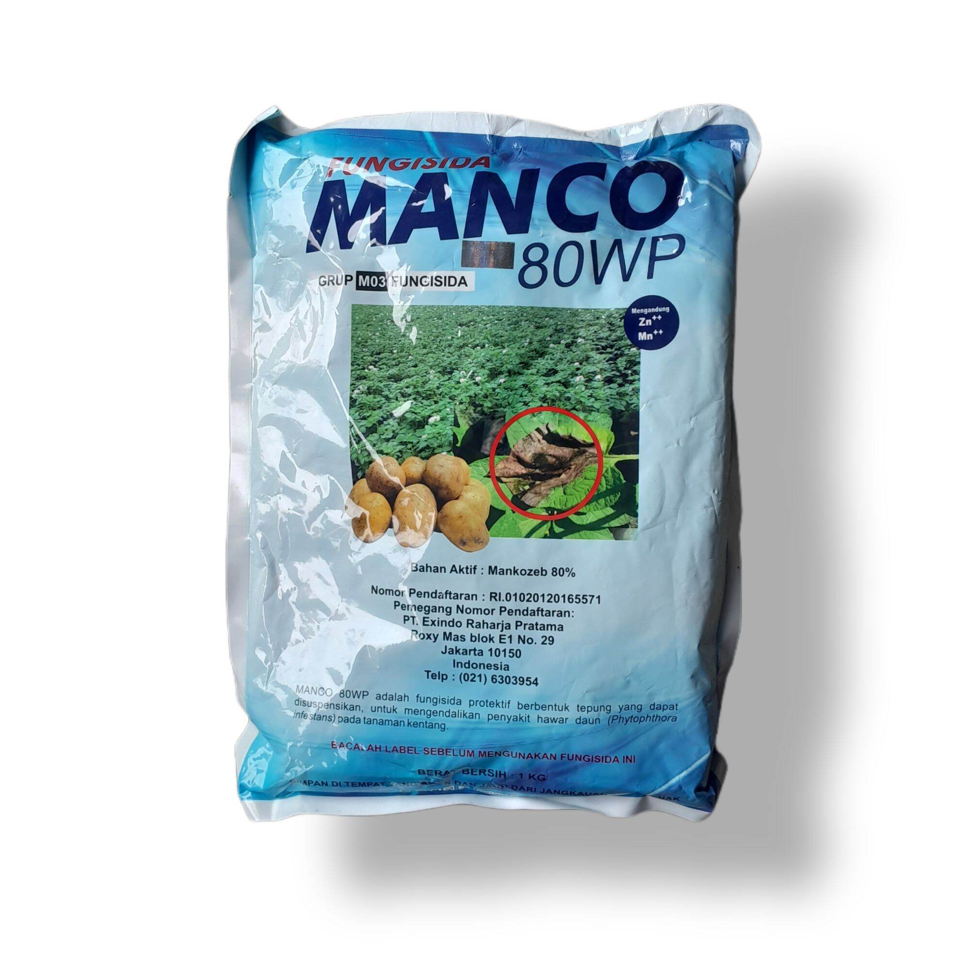 Manco Kg Fungisida Mancozeb Blue Asli Lazada Indonesia