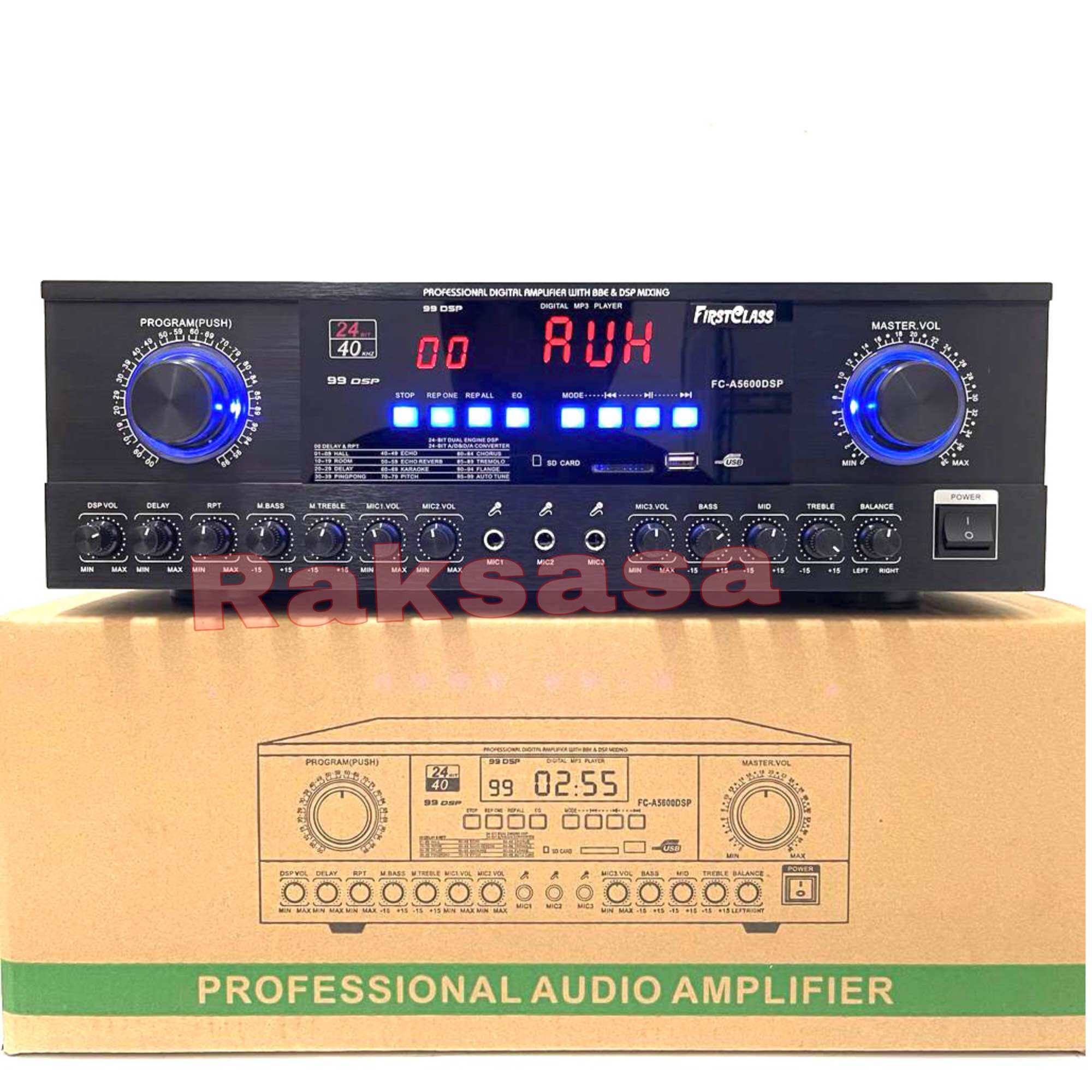 Professional Digital Amplifier Dsp Mixing Firstclass Fc A Dsp