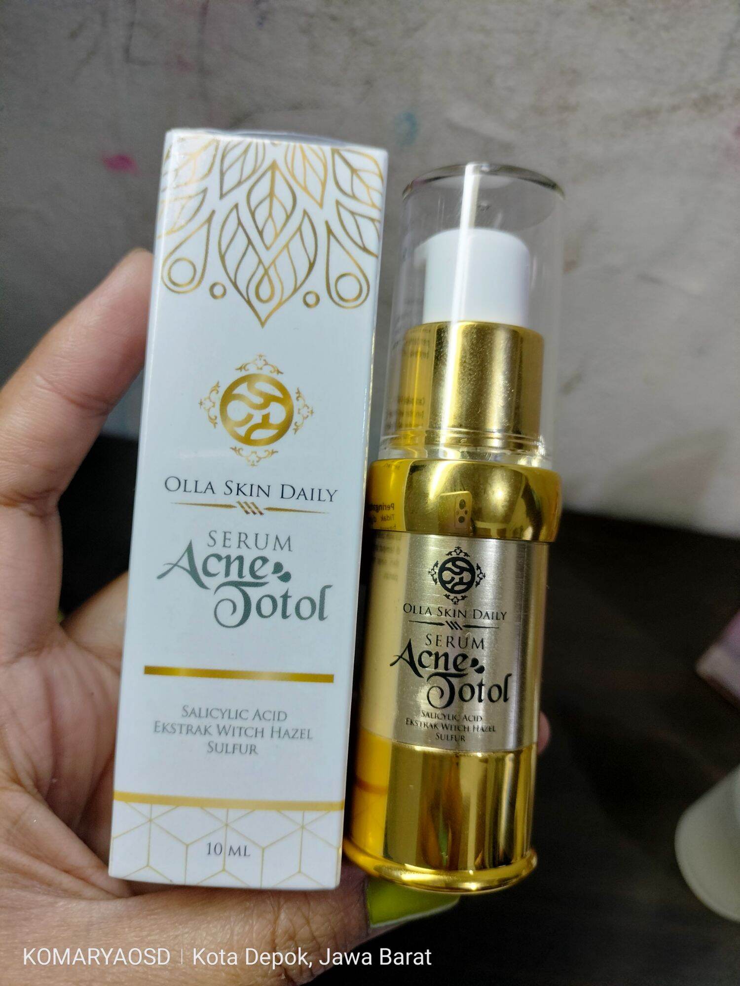 ACNE TOTOL OSD GLOW OLLA SKIN DAILY Lazada Indonesia