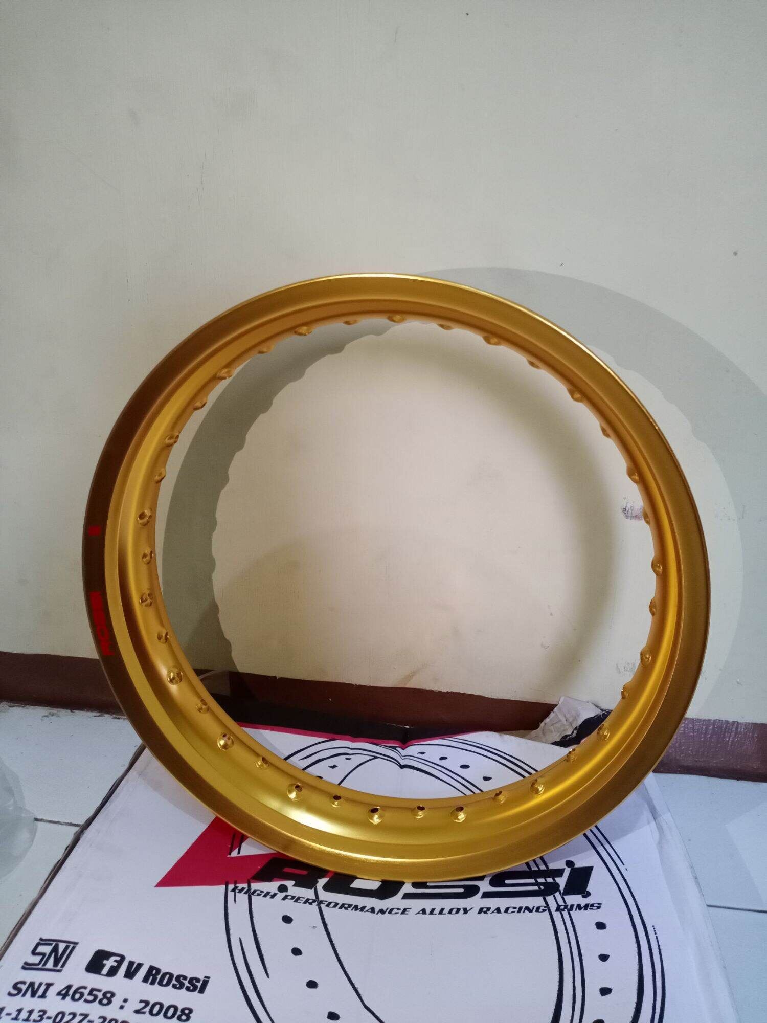 Velg Rossi Tapak Lebar Uk Warna Gold Harga Satuan Lazada Indonesia