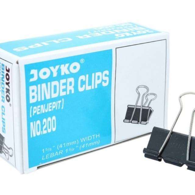 Binder Clip Joyko No 200 Penjepit Kertas Lazada Indonesia