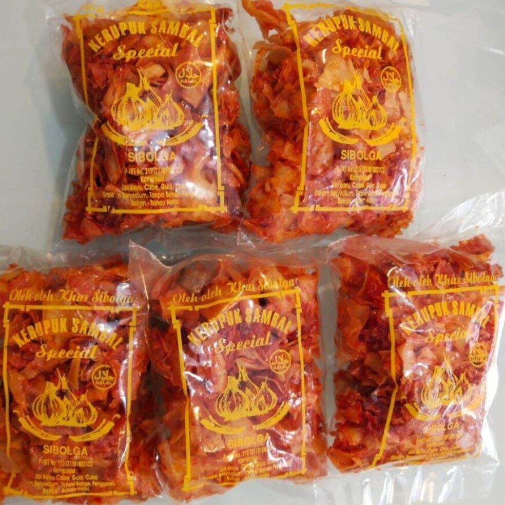 Kerupuk Sambal Special Sibolga Cap Bawang Bungkusan Kecil Lazada