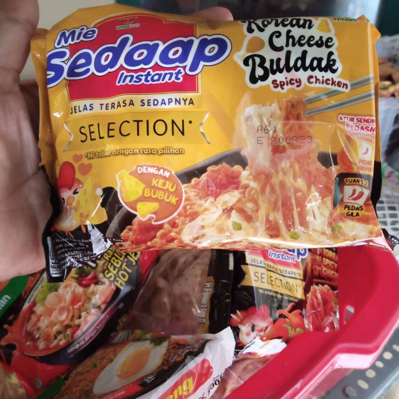 Mie Sedap Korean Cheese Buldak 1pc 85 Gram Halal Lazada Indonesia