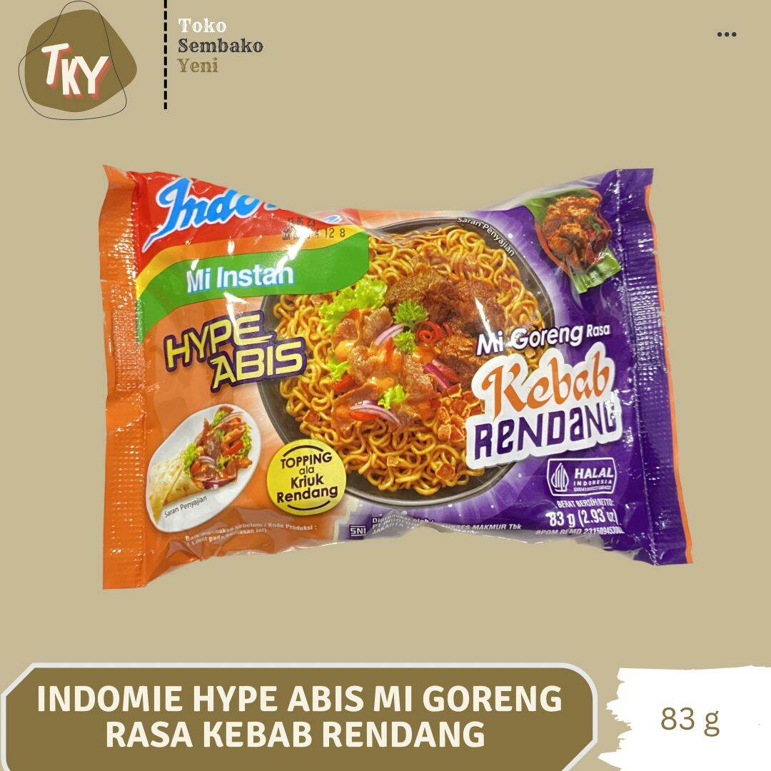 Indomie Mie Goreng Kebab Rendang Lazada Indonesia