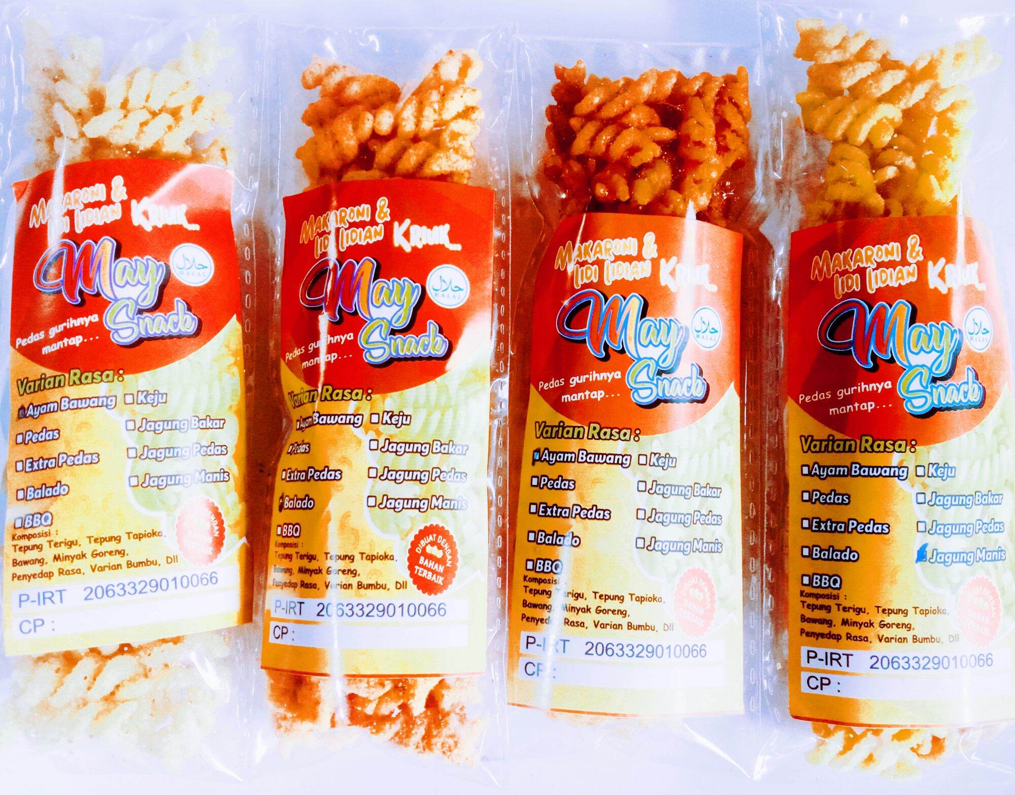 Makaroni Goreng Makaroni Spiral 9 Variasi Rasa 40 Gr Lazada Indonesia