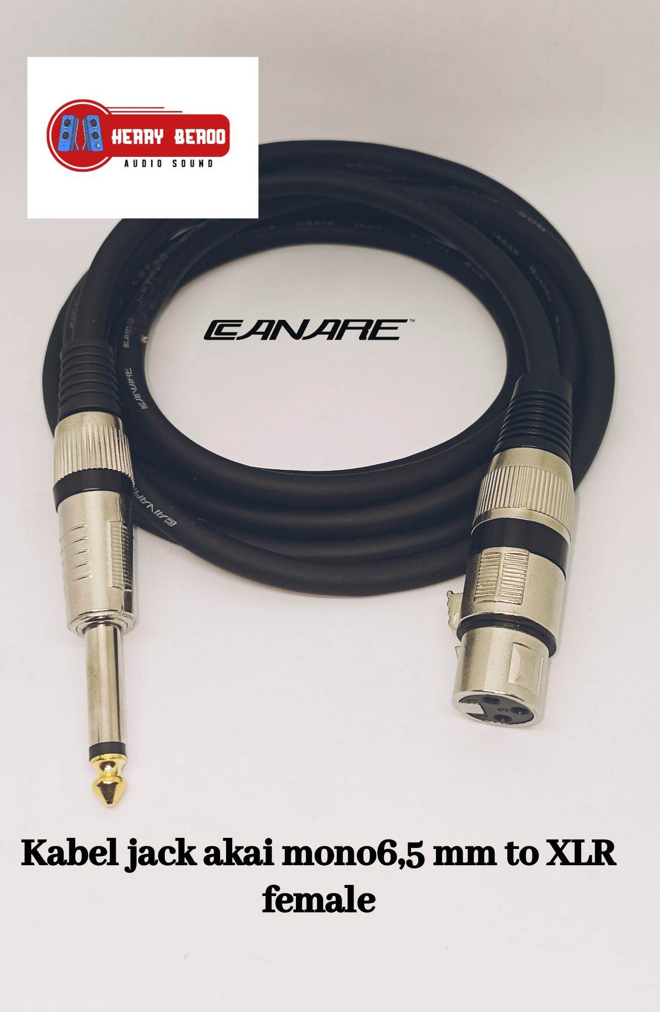 Kabel Jack Akai Mono Mm To Xlr Female Lazada Indonesia