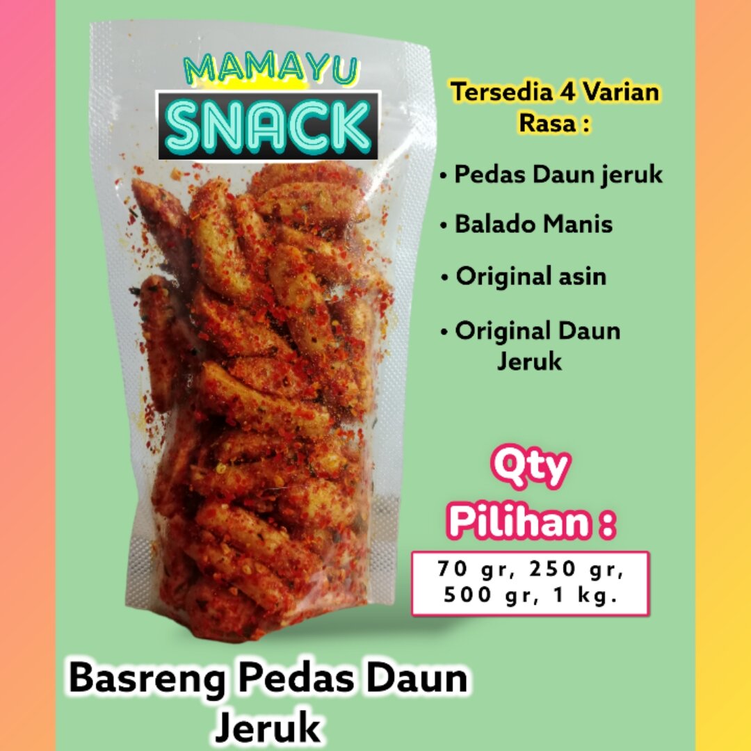 Basreng Pedas Daun Jeruk Kg Lazada Indonesia