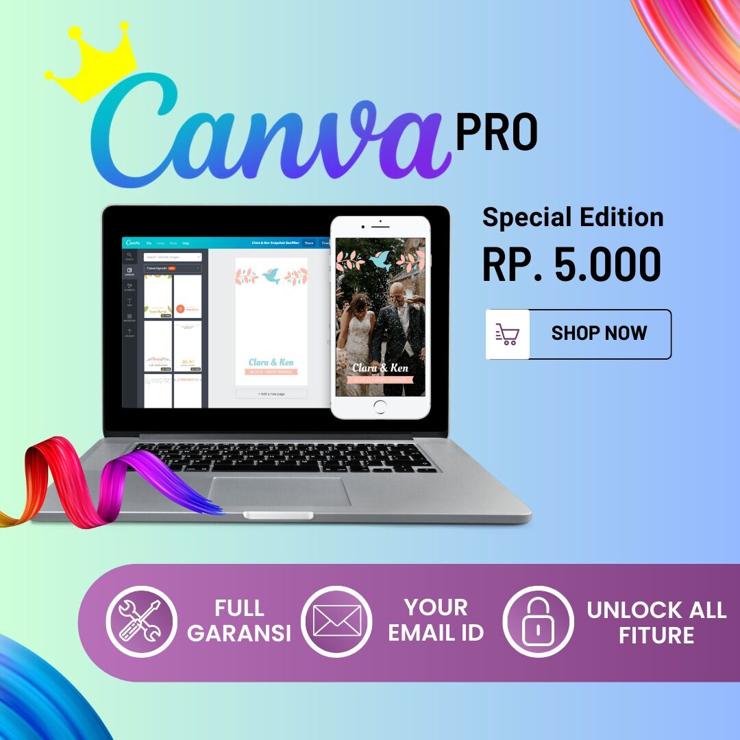 CANVA PRO ALL SEMUA DURASI FULL GARANSI DIGITALGLUENCY Lazada Indonesia