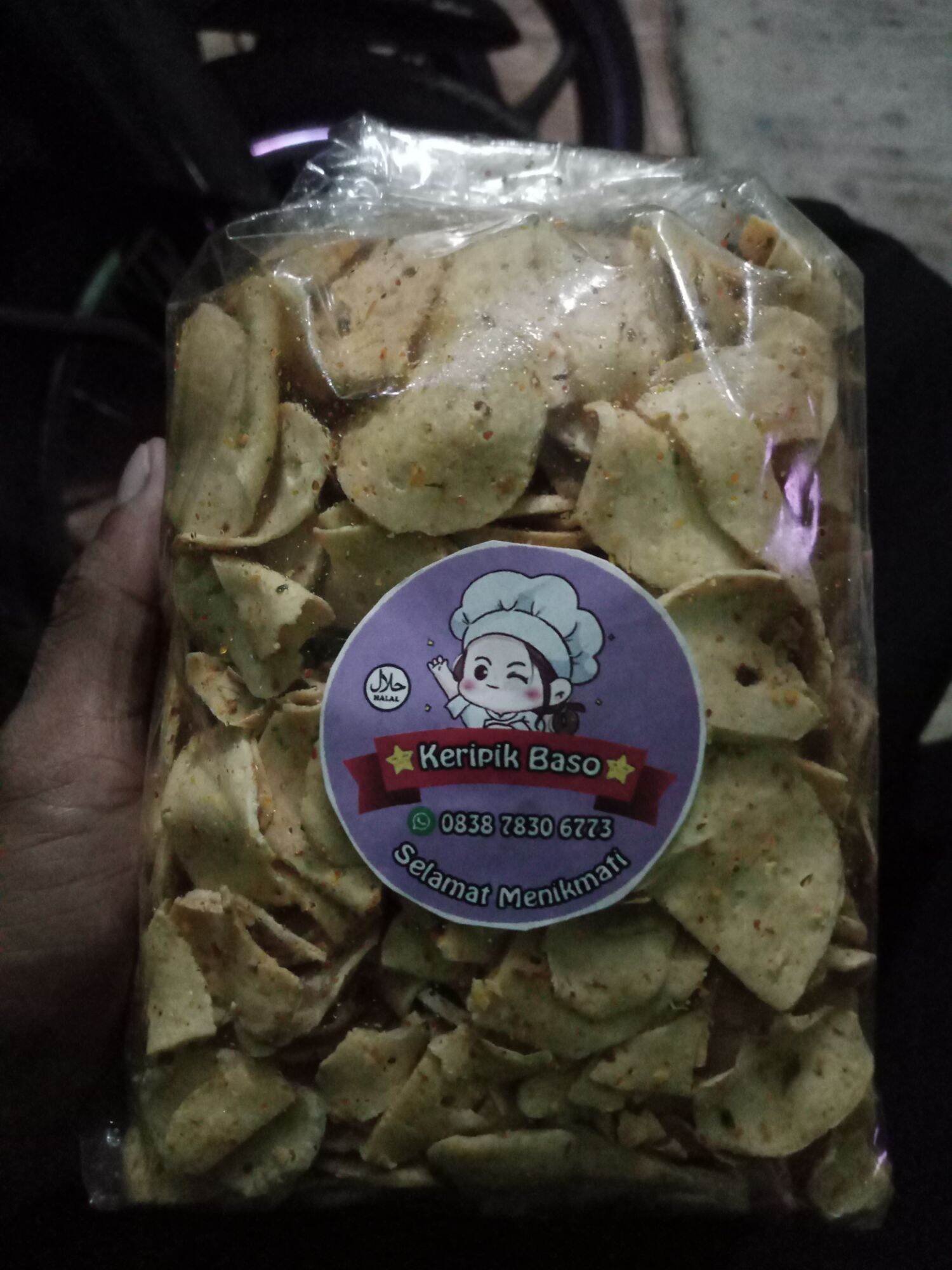 Basreng Bulat Aroma Daun Jeruk Viralll Pedas Daun Jeruk Original Daun