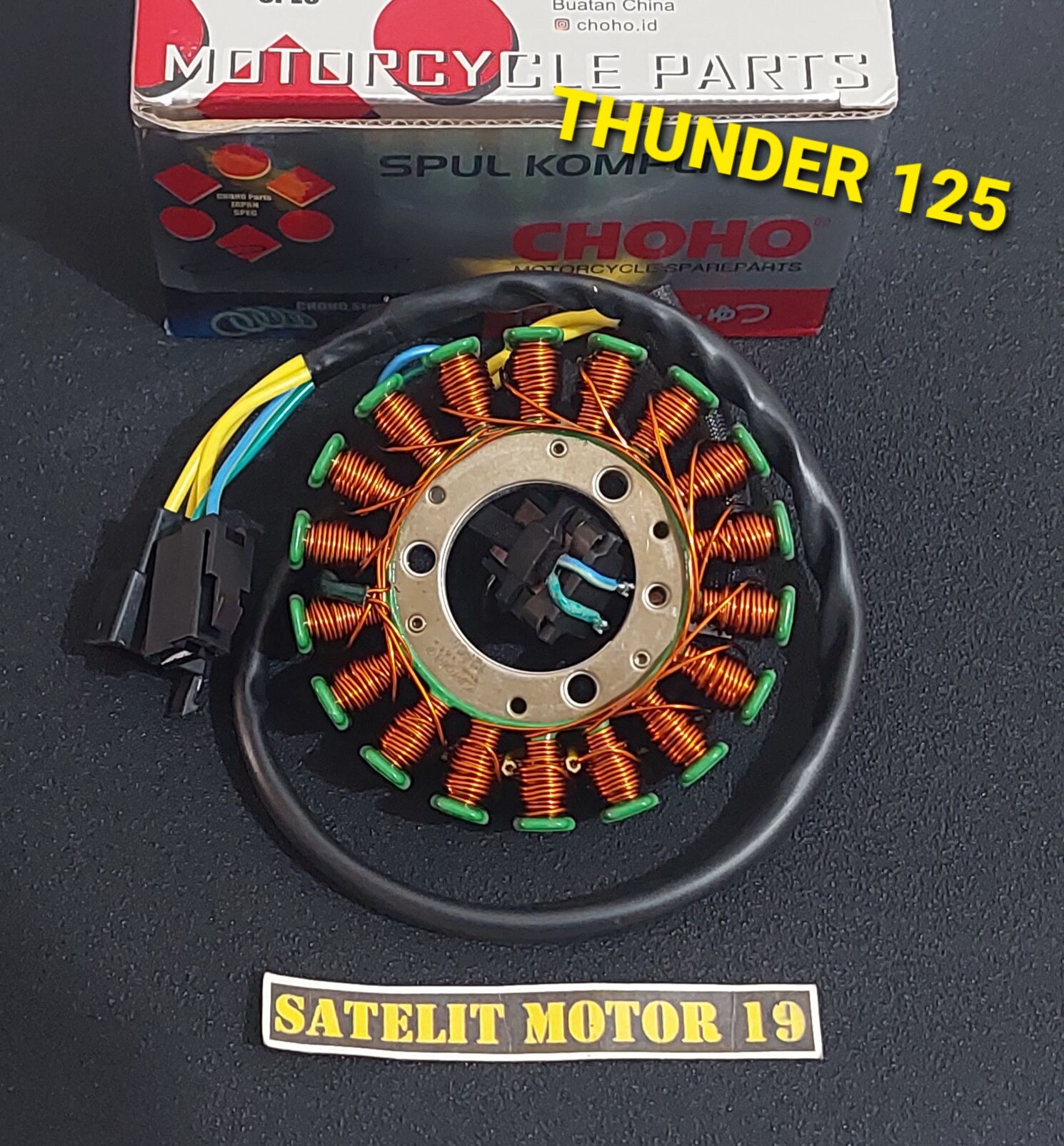 SPOOL SPULL SPUL STATOR ASSY SUZUKI THUNDER 125 LAMA OLD NEW 32101