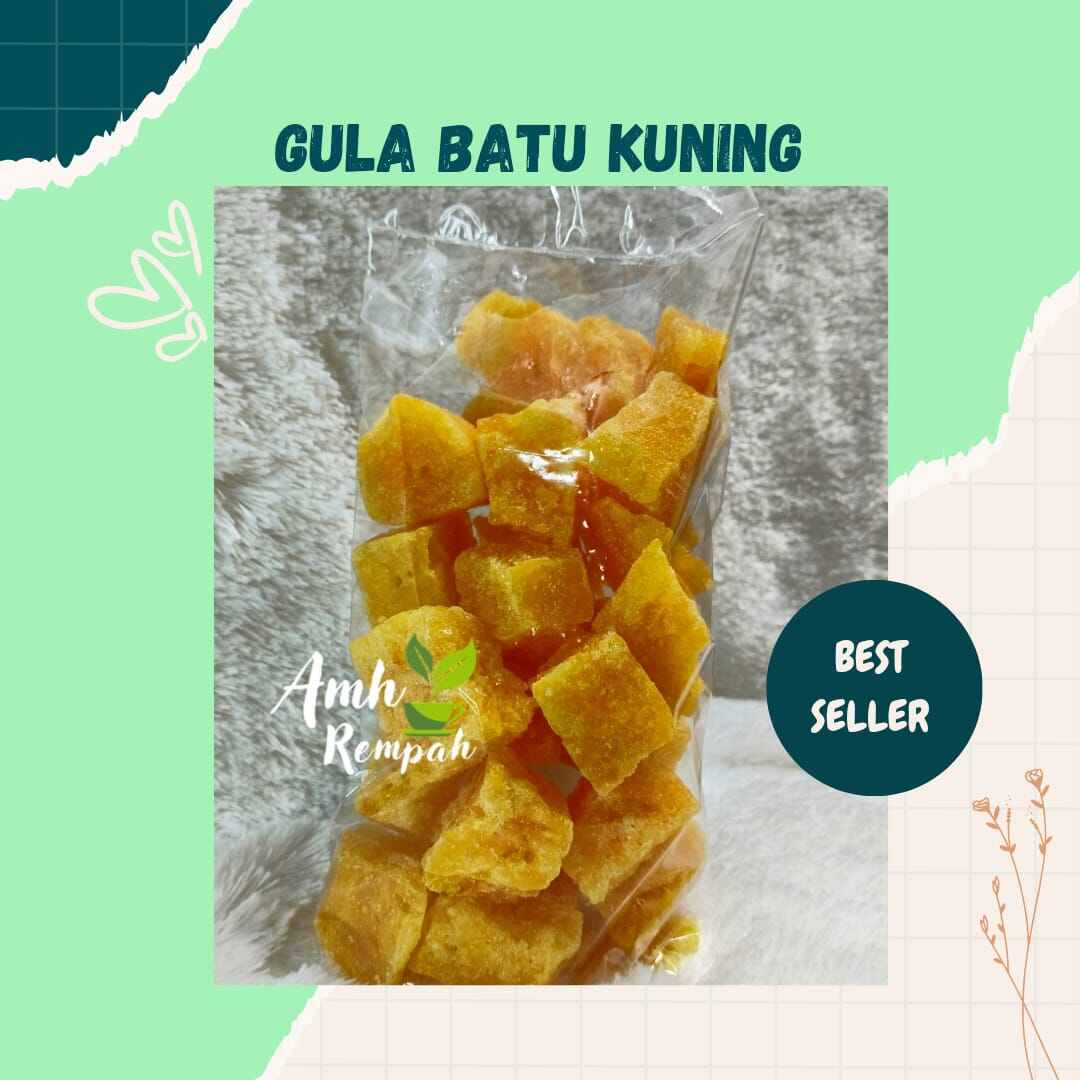 Gula Batu Kuning Asli Gula Kristal Gram Lazada Indonesia