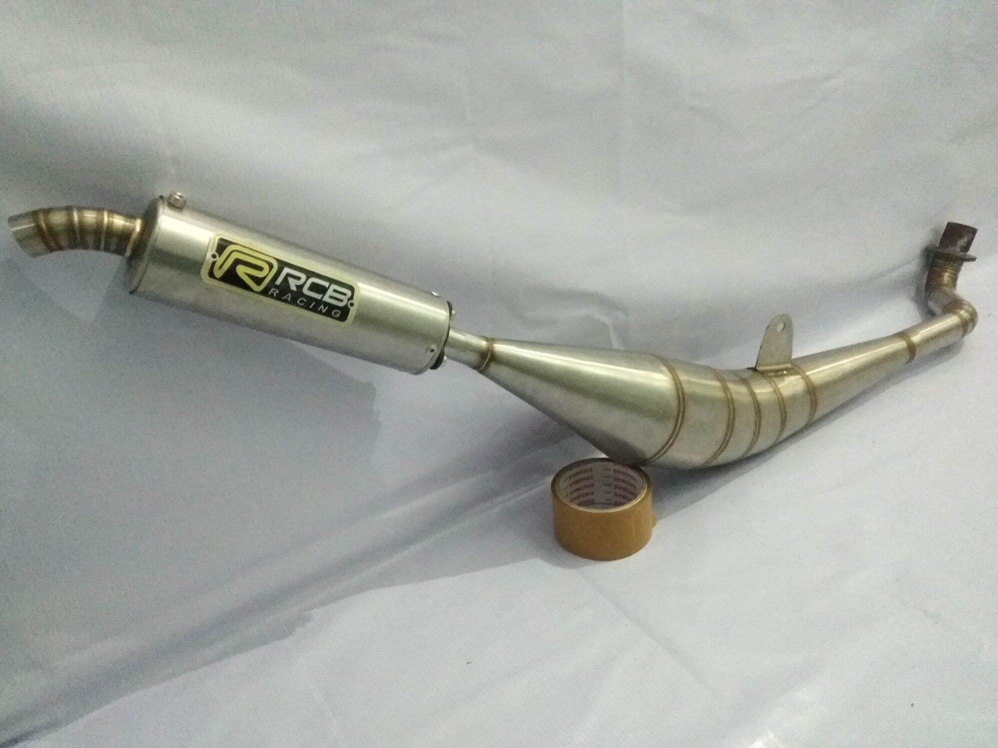 Knalpot Fizr F1 Standar Racing Stenlis Rcb Garing Lazada Indonesia