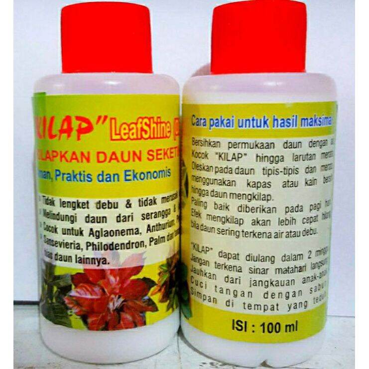 KILAP DAUN LEAFSHINE 100ML SEMIR PENGKILAP DAUN SEKETIKA Lazada Indonesia