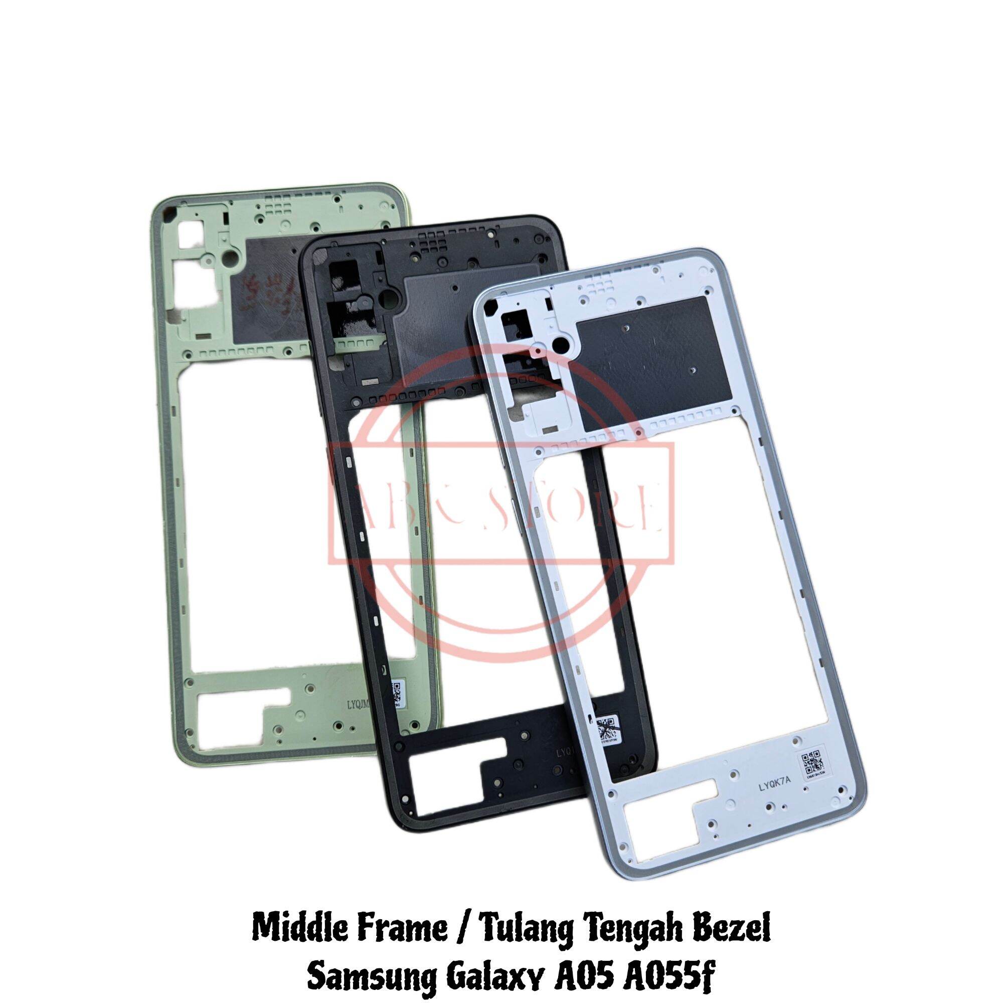 Tulang Tengah Bezel Samsung A05 Middle Frame Bazel Rangka Casing