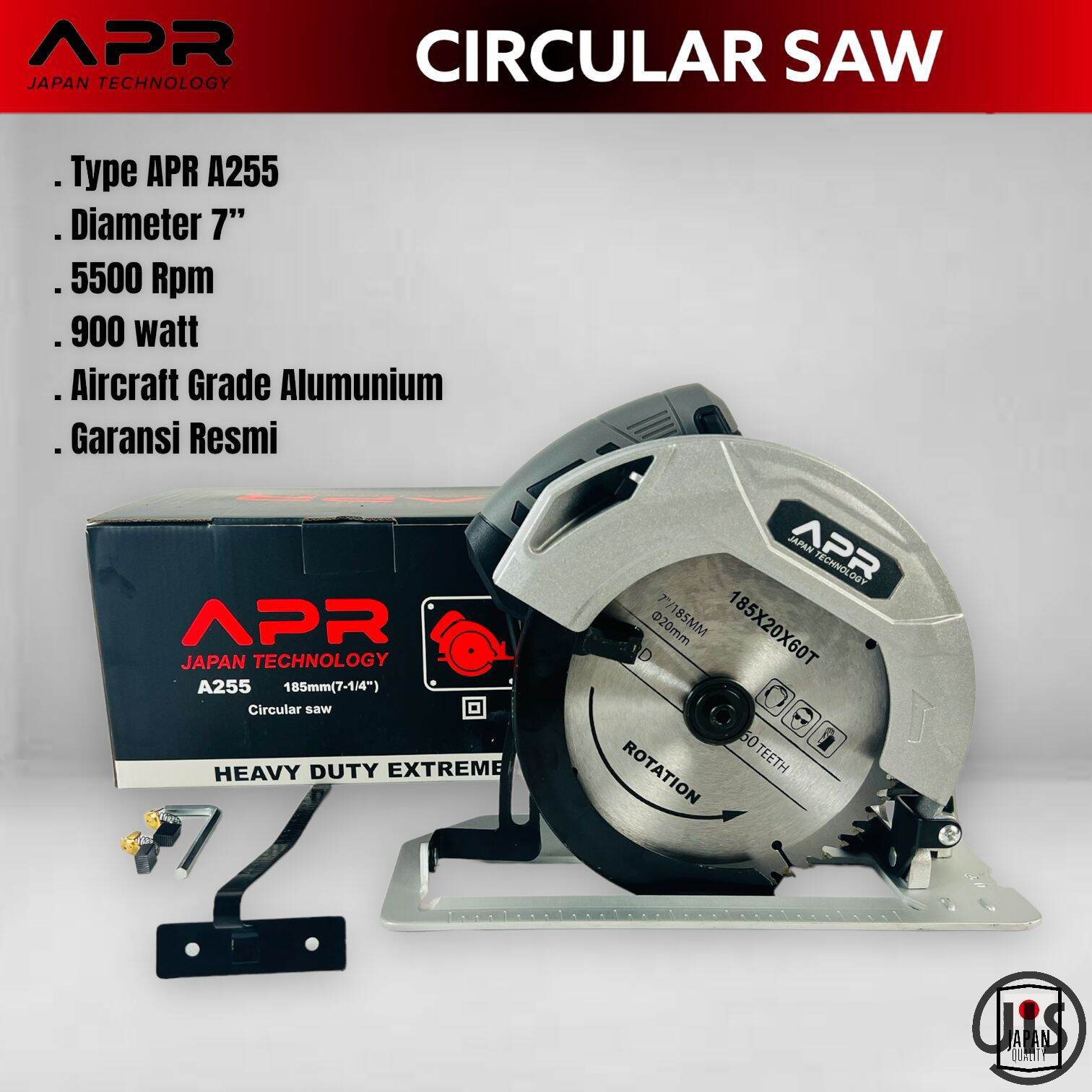 Mesin Sirkel Gergaji Kayu Heavy Duty Circular Saw Apr A Lazada