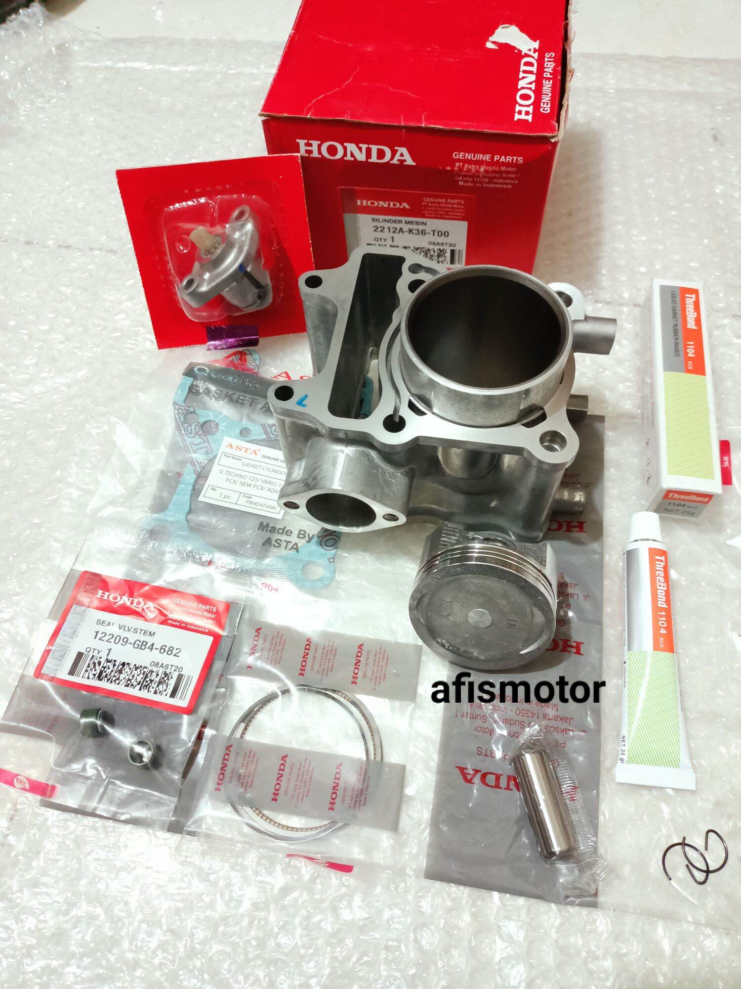 Blok Seher Cylinder Komplit K Vario Esp Pcx Adv K