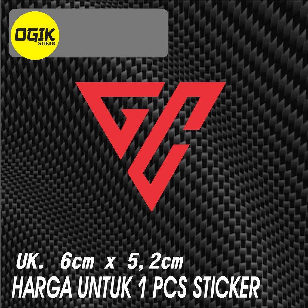 Stiker Sticker Cutting Viral GC Lazada Indonesia