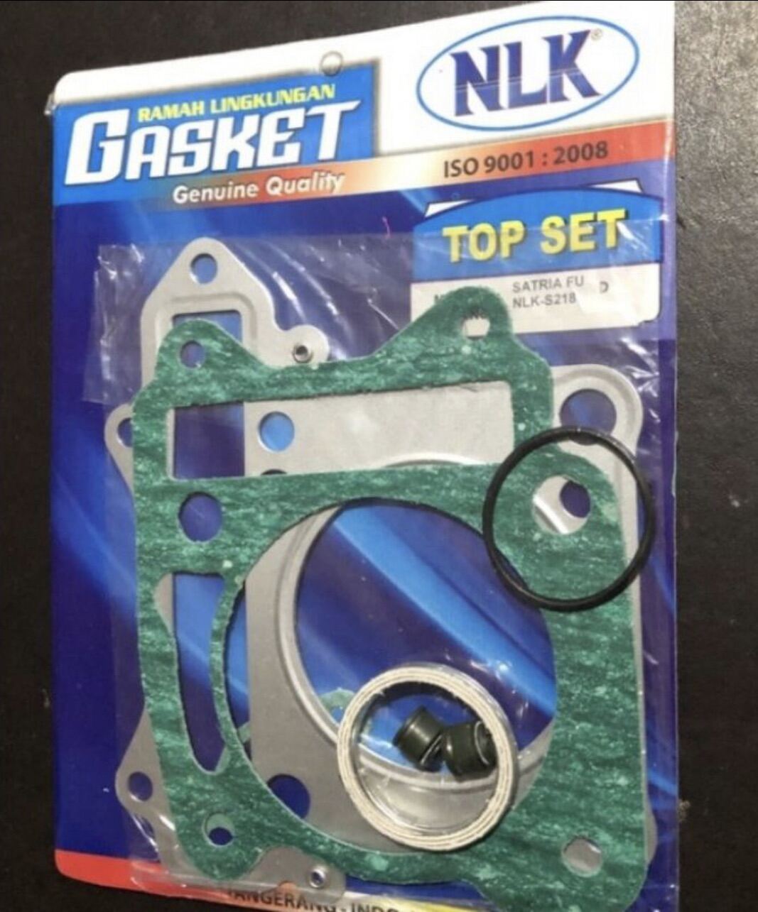 Paking Top Set Gasket Head Seal Klep Nlk Motor Suzuki Satria Fu