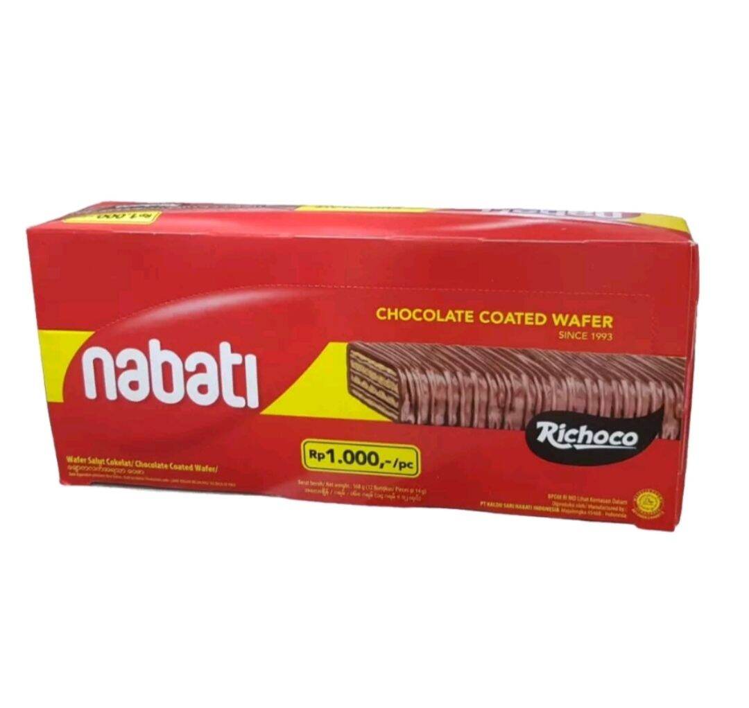 NABATI WAFER COKLAT COATED BOX WAFER NABATI COATED NABATI WAFER