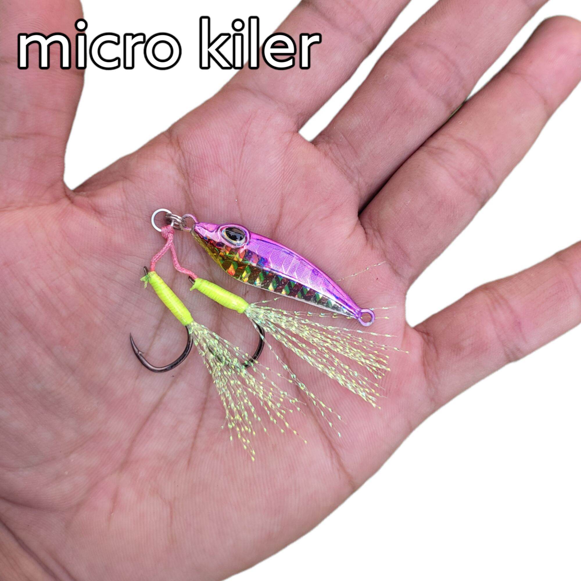 Umpan Micro Jig 7g 10g 15g 20g Micro Jig Kiler Umpan Jig Metal Jig