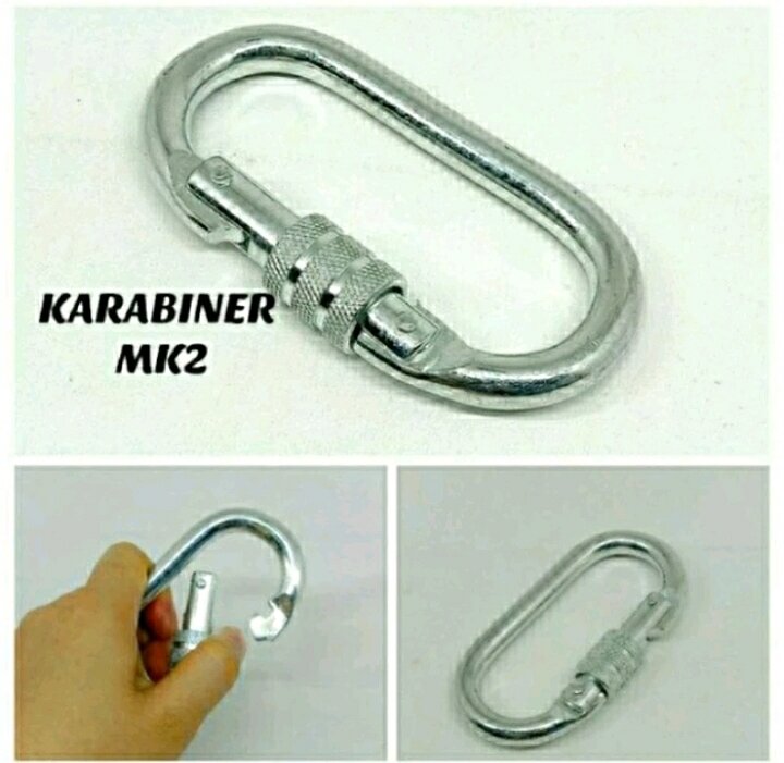 Karabiner Gantungan Besi Besar Carabiner Hook Gantungan Besi Lazada