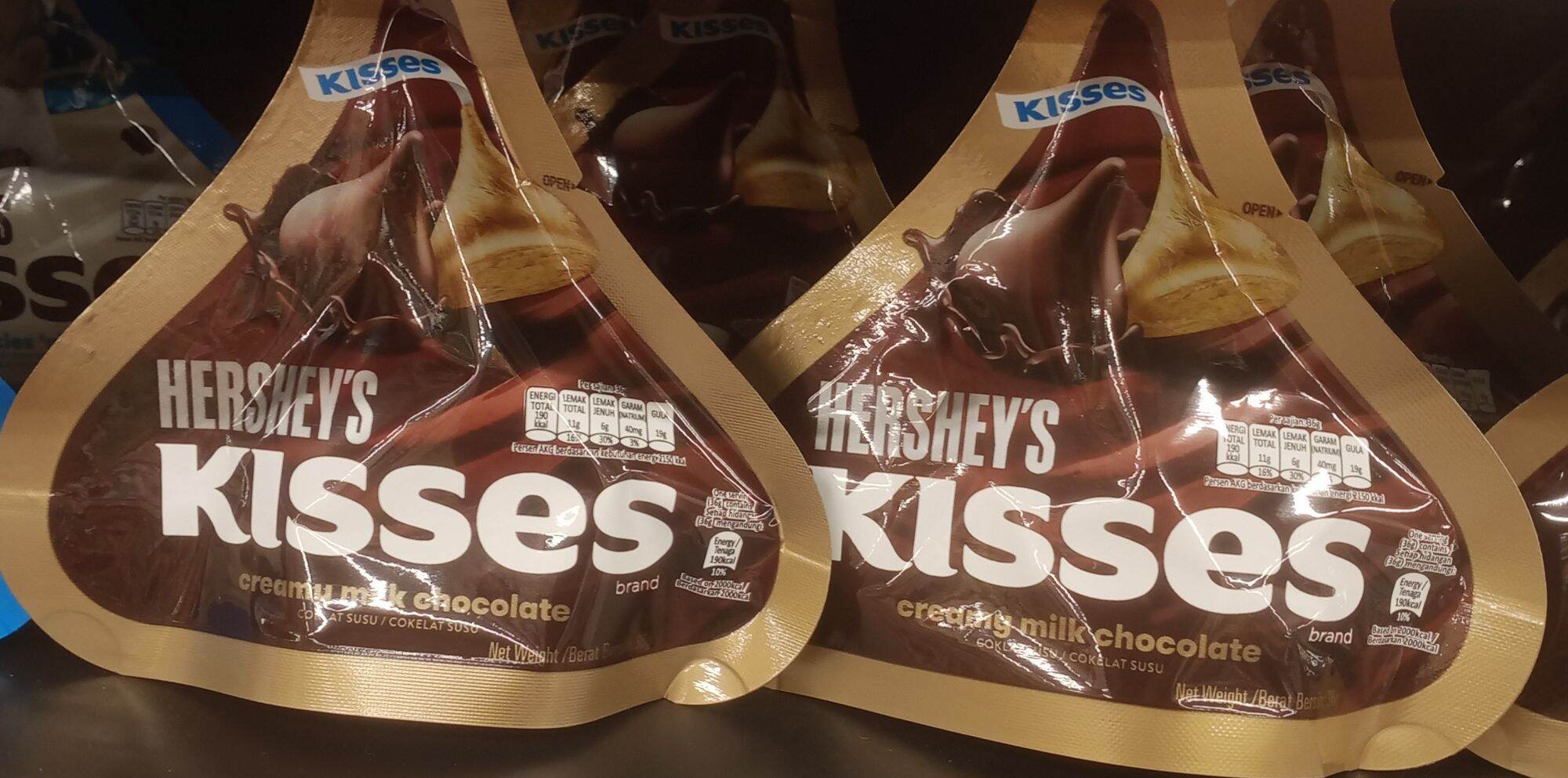 Hershey S Kisses Creamy Milk Chocolate 36G Lazada Indonesia