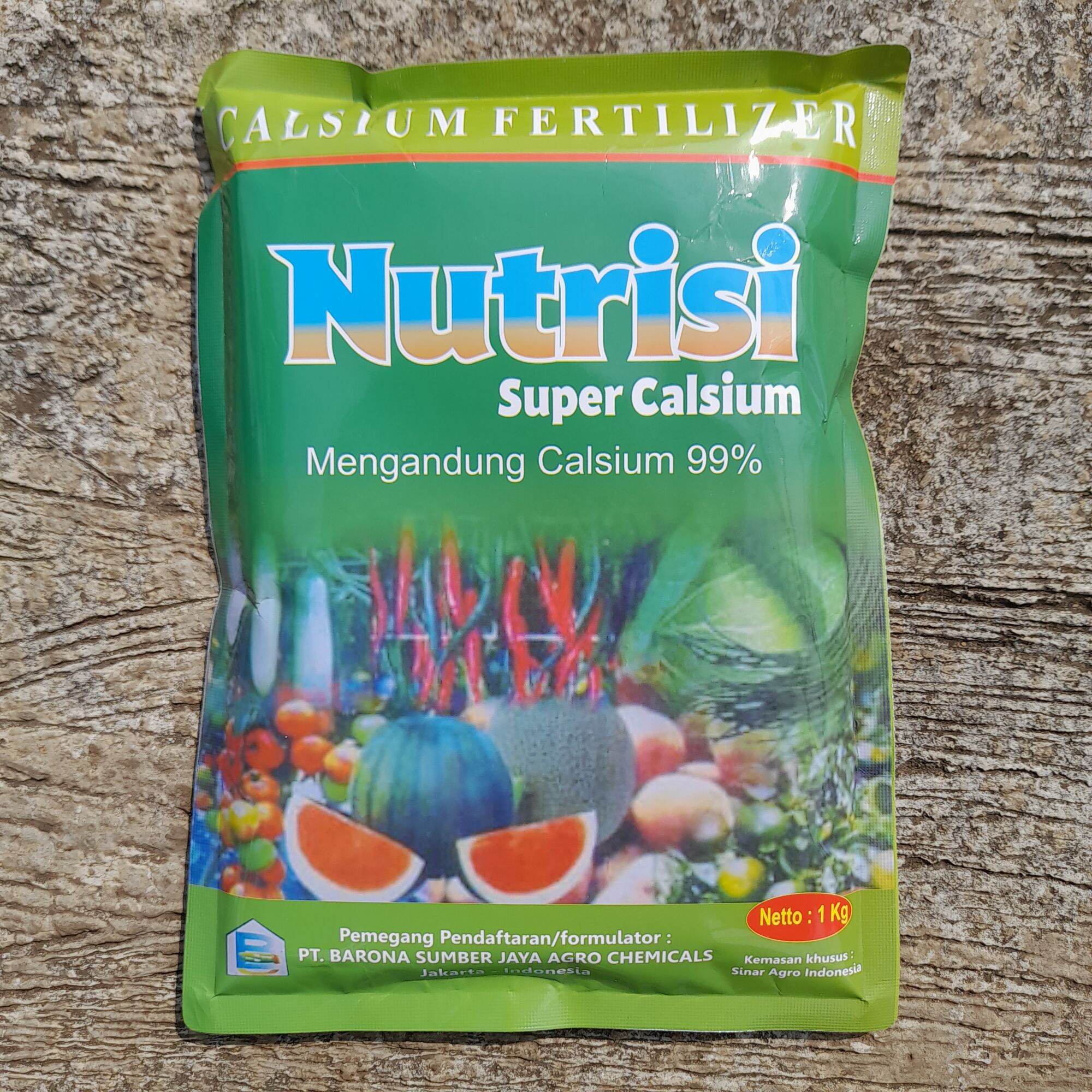 NUTRISI 1KG CALSIUM FERTILIZER SUPER CALSIUM MENGANDUNG CALSIUM 99