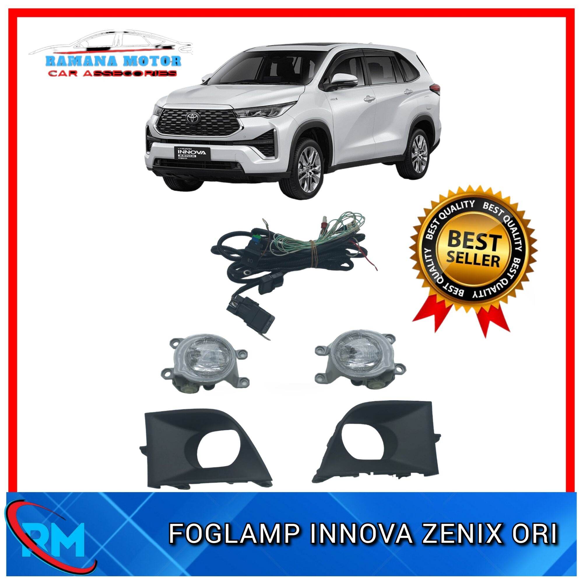 Foglamp Innova Zenix Hybrid Lampu Kabut Innova Zenix G V Original