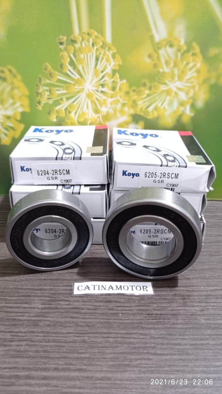 BEARING SET RODA DEPAN LUAR DALAM CARRY ST100 6204 6205 Lazada Indonesia