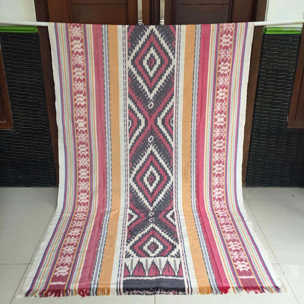 Kain Tenun Etnik Blanket Halusan Kode BL395 Lazada Indonesia