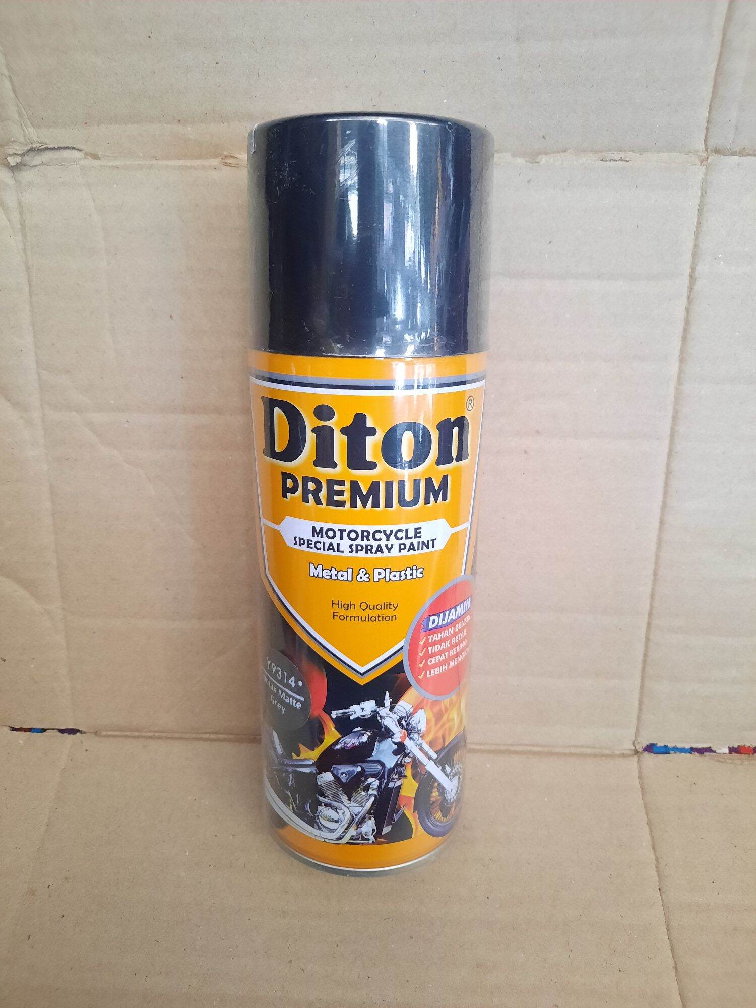 Pilok Pilox Pylox Cat Semprot Diton Premium Nmax Matte Grey Abu Abu