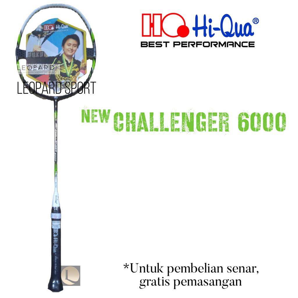 Raket Badminton Hi Qua NEW CHALLENGER 6000 Raket Bulutangkis Original