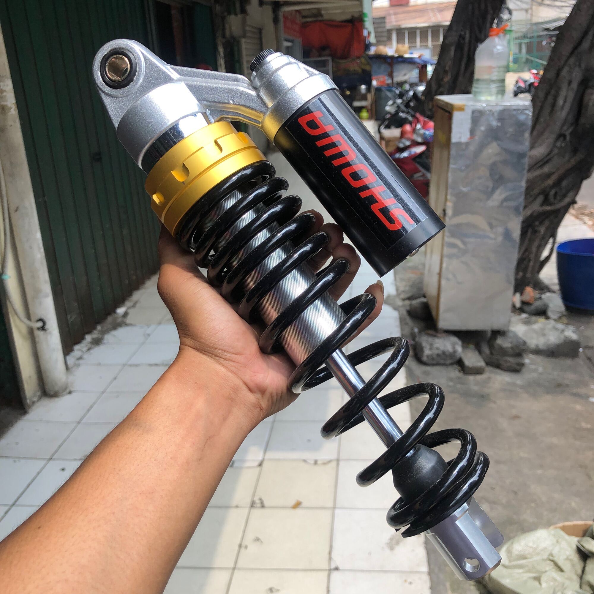 SHOCKBREAKER TABUNG ATAS SHOWA NON STEL UKURAN 330 MM MIO XEON FINO X